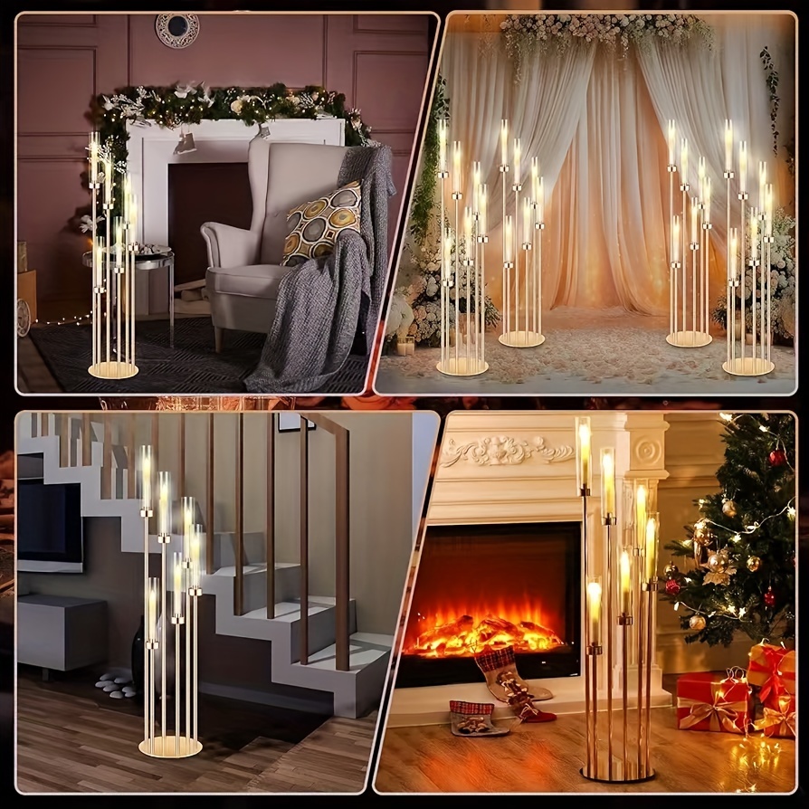 2 Sets Floor Candelabra 6 Arms - Flooring Home Decor recension och pris