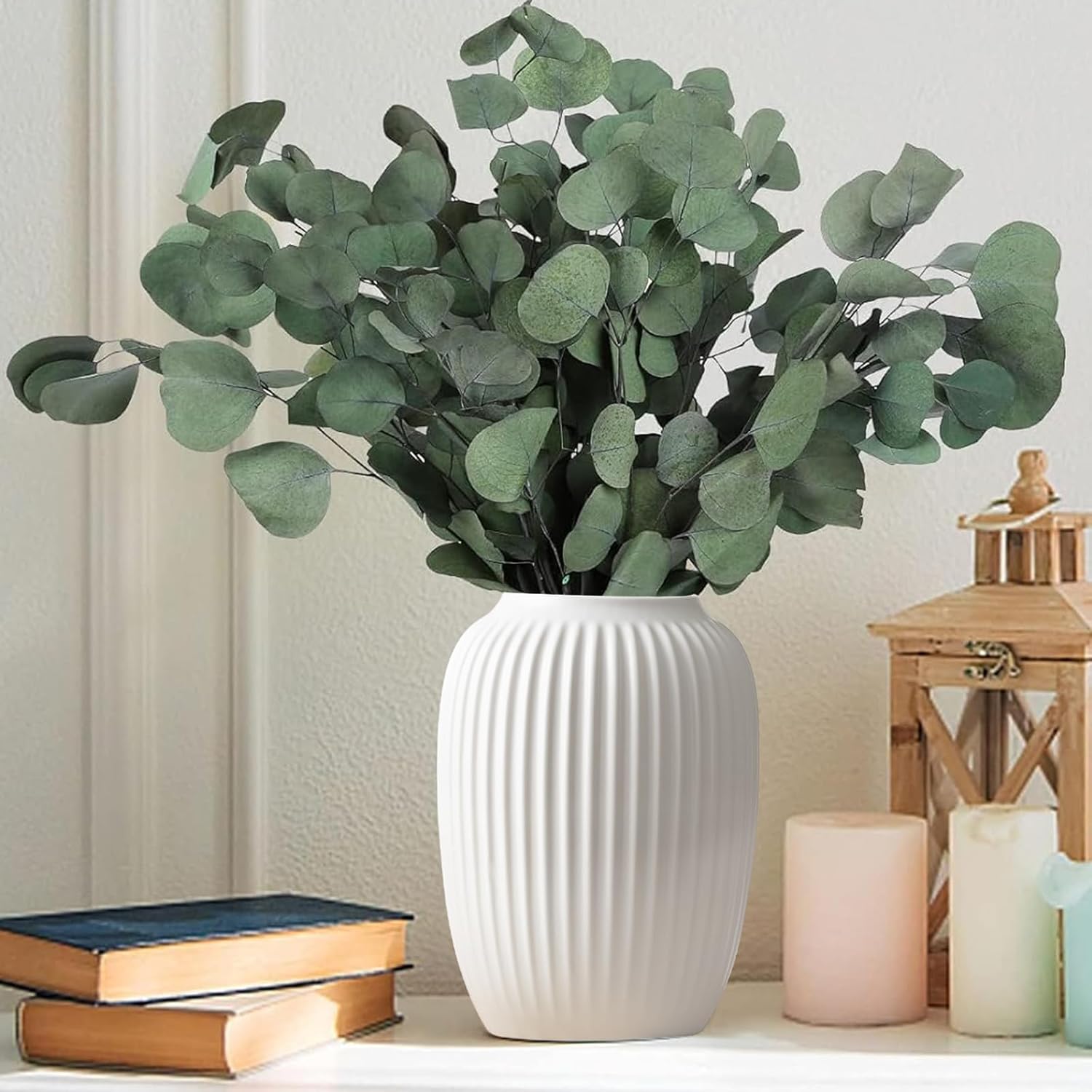 White Ceramic Vase for Modern  - Home Decor Location recension och pris
