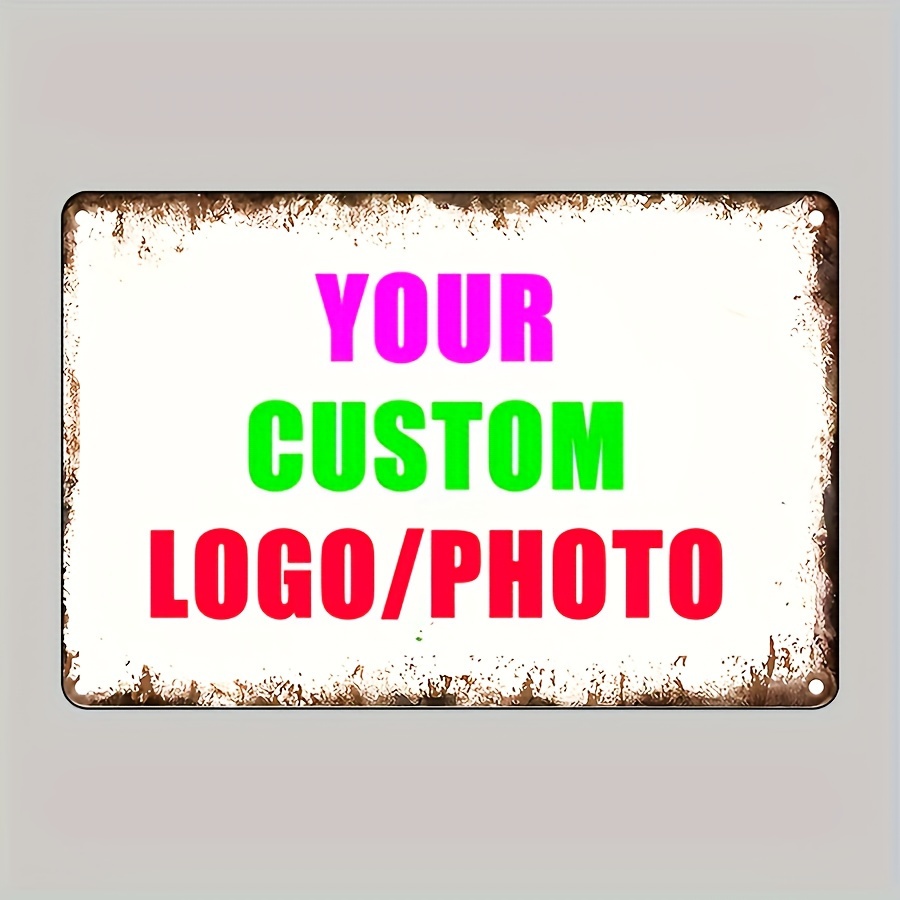 Customizable Tin Sign] Vintage - Home Decor Free Images recension och pris