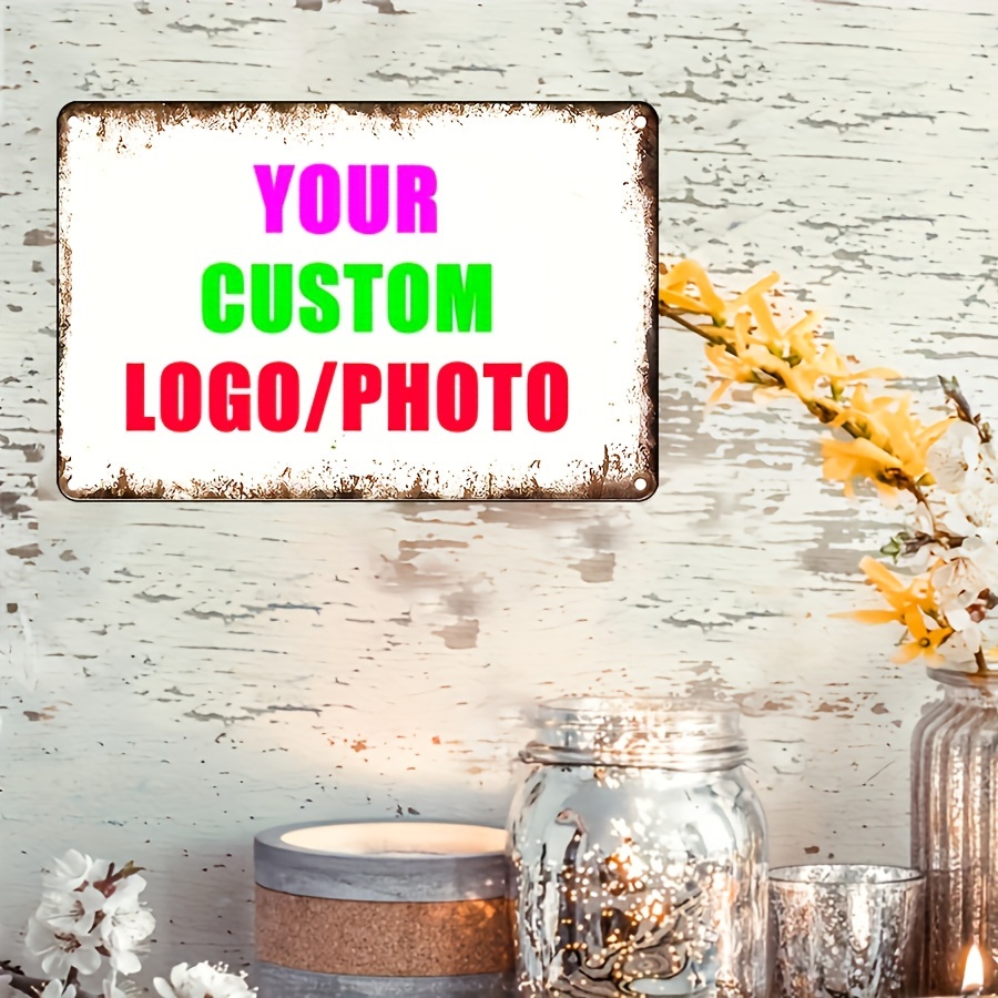 Customizable Tin Sign] Vintage - Home Decor Free Images recension och pris