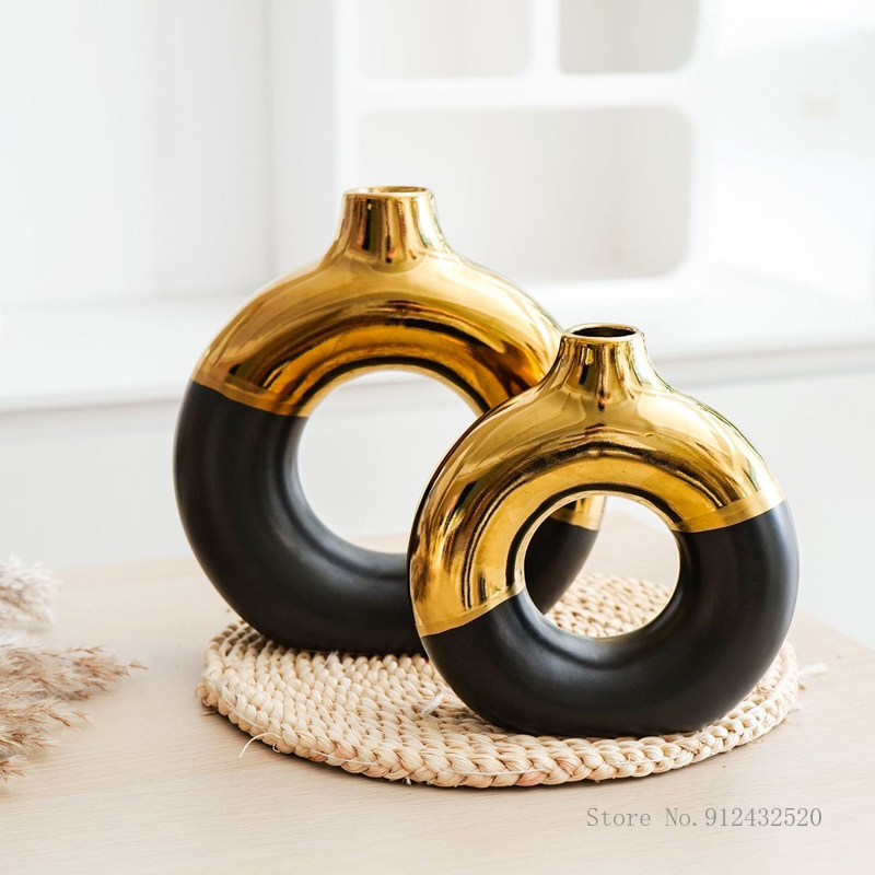 Nordic Style Circle Vase for F - Glass Vase Nordic recension och pris