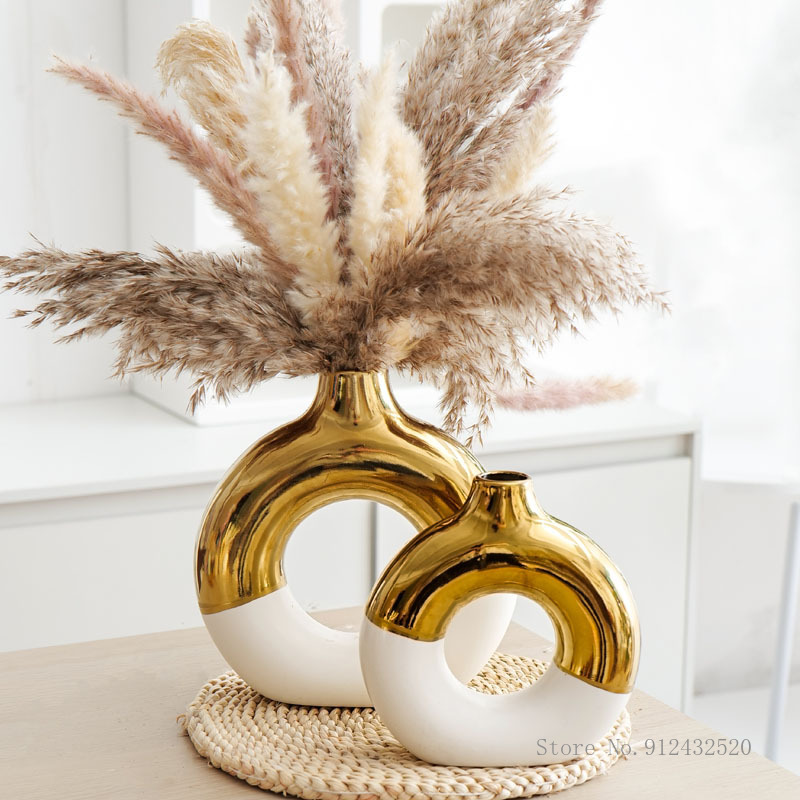 Nordic Style Circle Vase for F - Glass Vase Nordic recension och pris