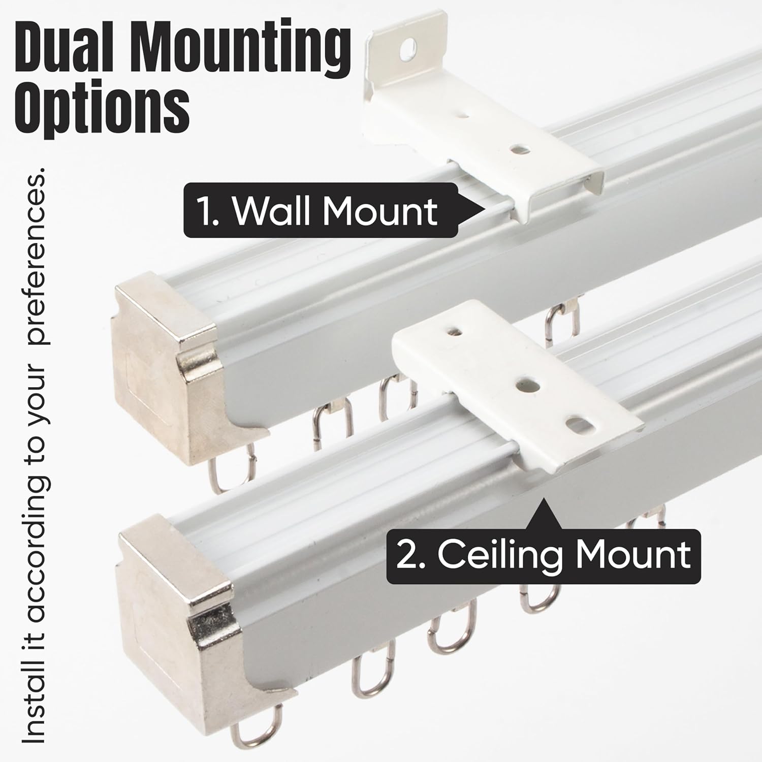 Premium Heavy-Duty Ceiling & W - Blackout Curtains recension och pris