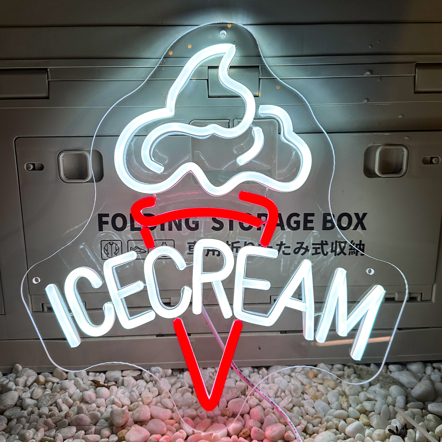 Ice Cream Neon Sign Home Decor - Home Decor Location recension och pris