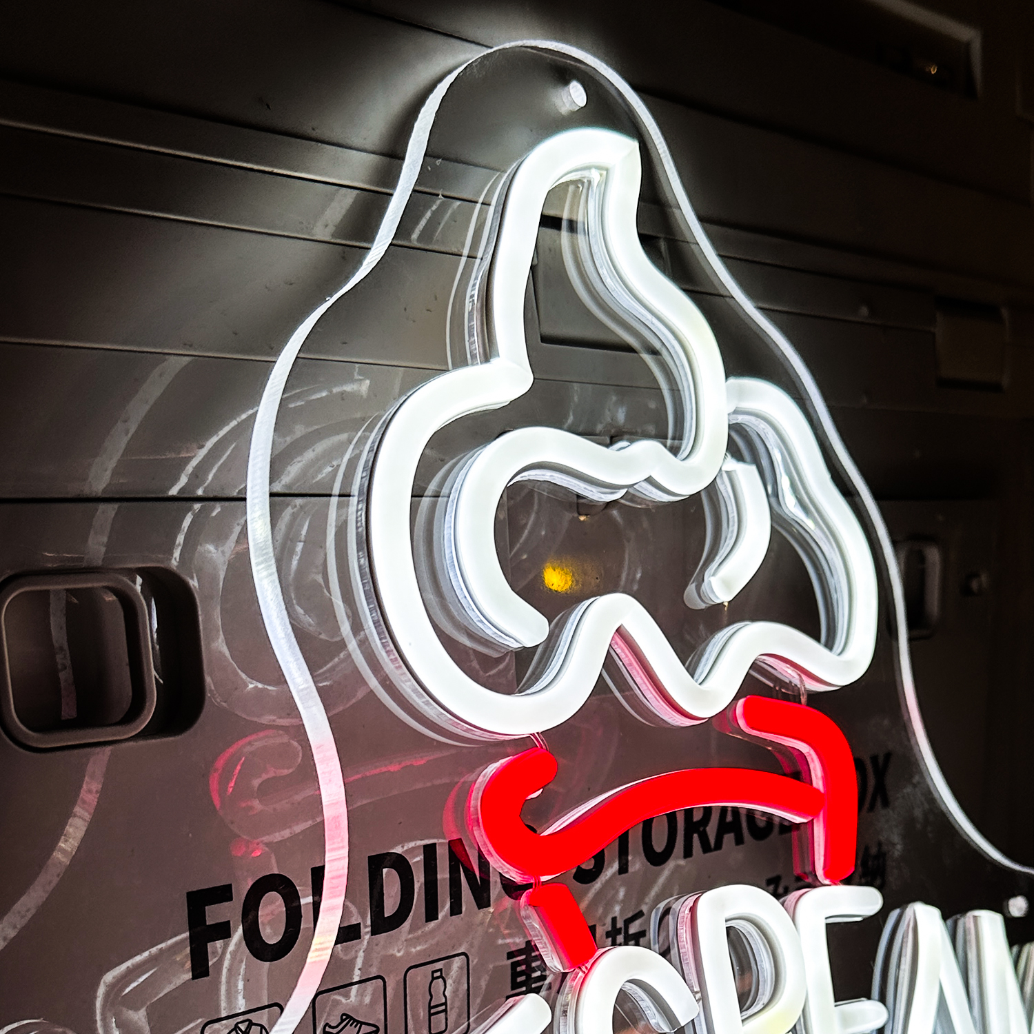 Ice Cream Neon Sign Home Decor - Home Decor Location recension och pris