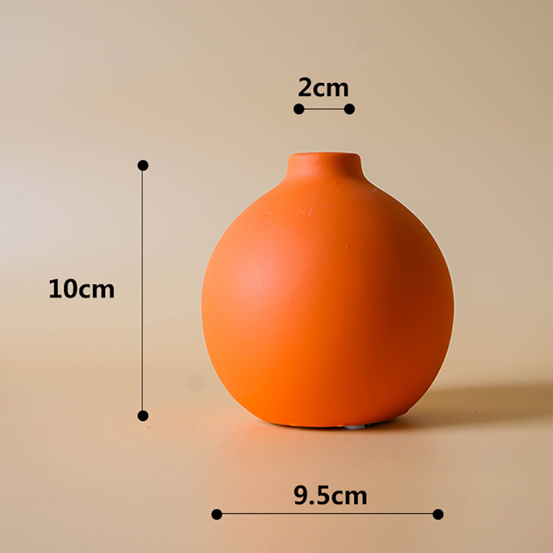 Nordic Ceramic Vase  Solid Col - Glass Vase Nordic recension och pris