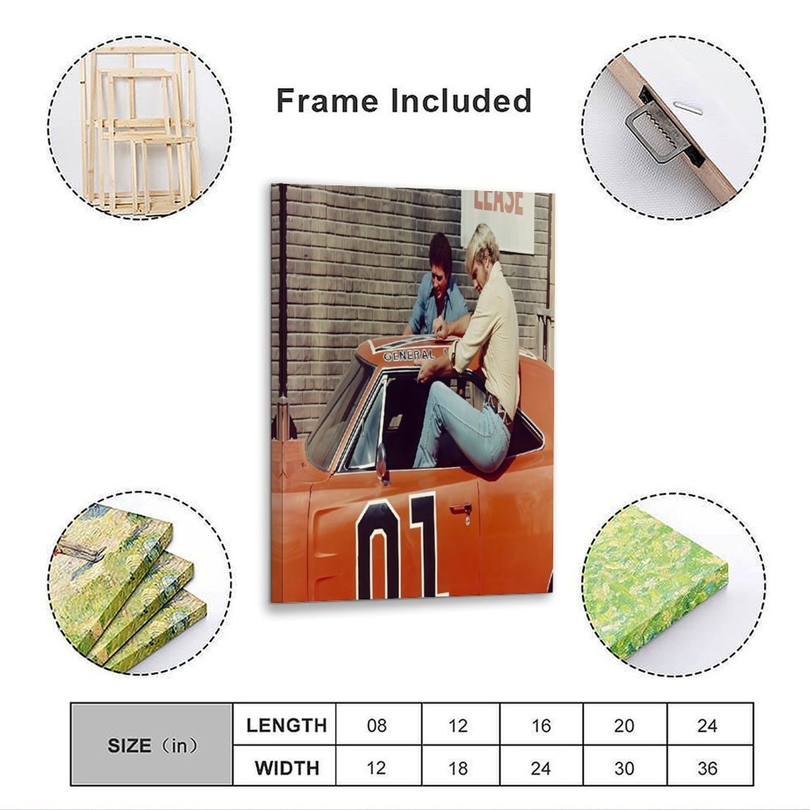 Vintage Classic Muscle Car Gen - Home Decor Mirror recension och pris