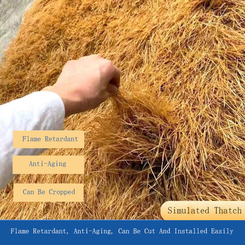 Simulated Thatched Roof Straw  - Flooring Home Decor recension och pris