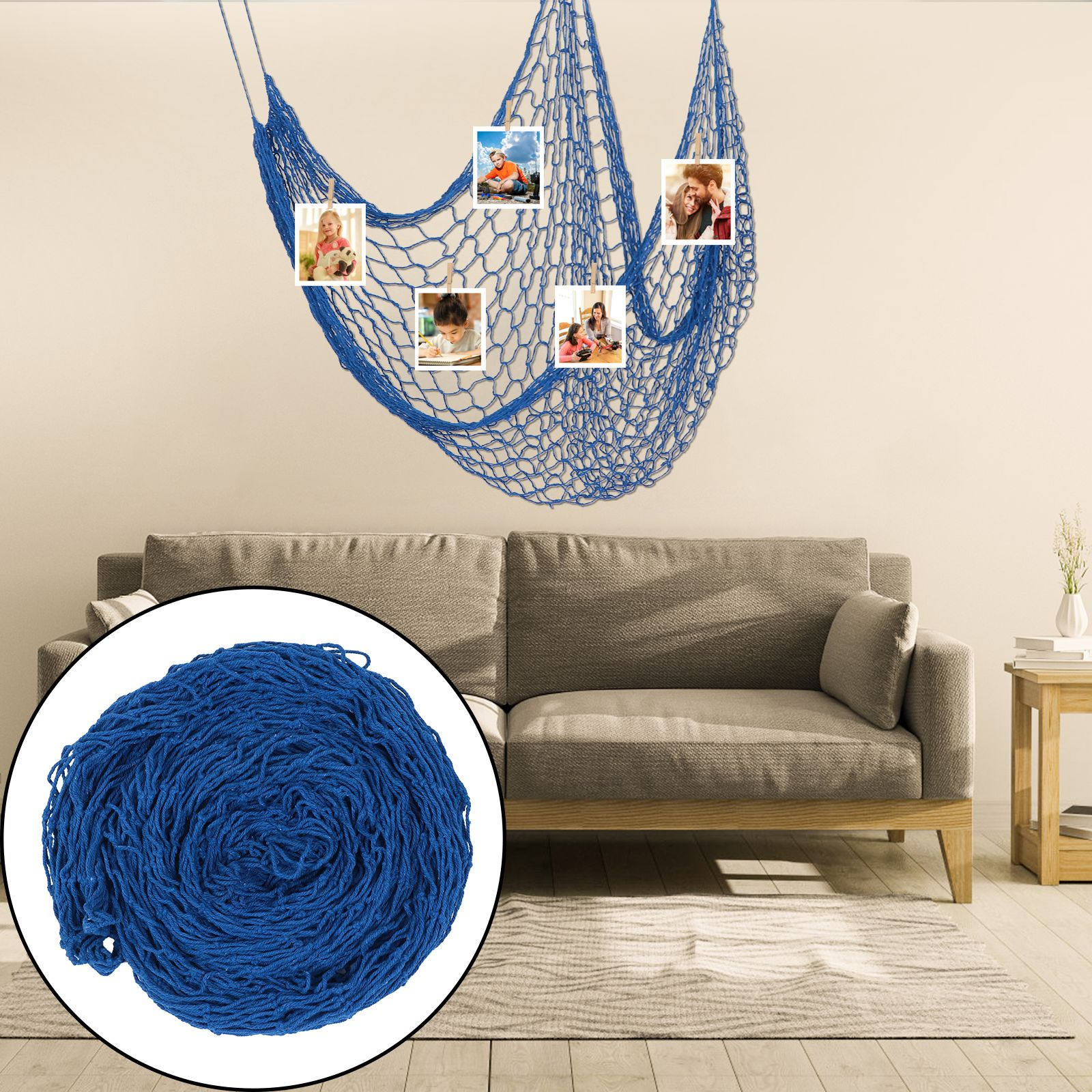 Unique Fishing Net Decoration  - Home Decor Nautical recension och pris