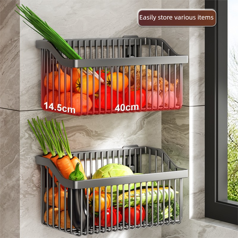 No-Drill Multifunctional Wall- - Woven Wall Basket recension och pris