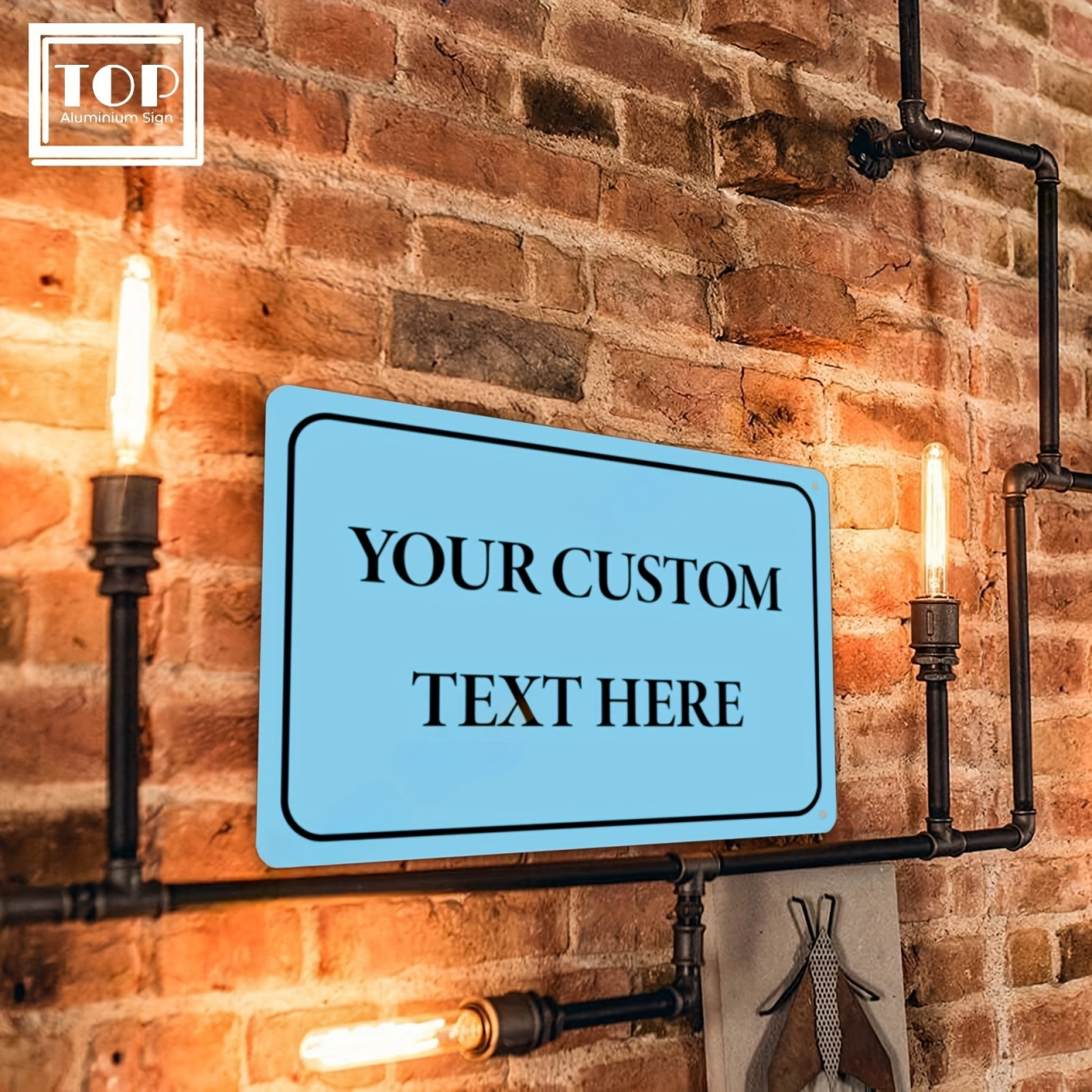 Custom Photo Printed Tin Sign  - Home Decor Free Images recension och pris