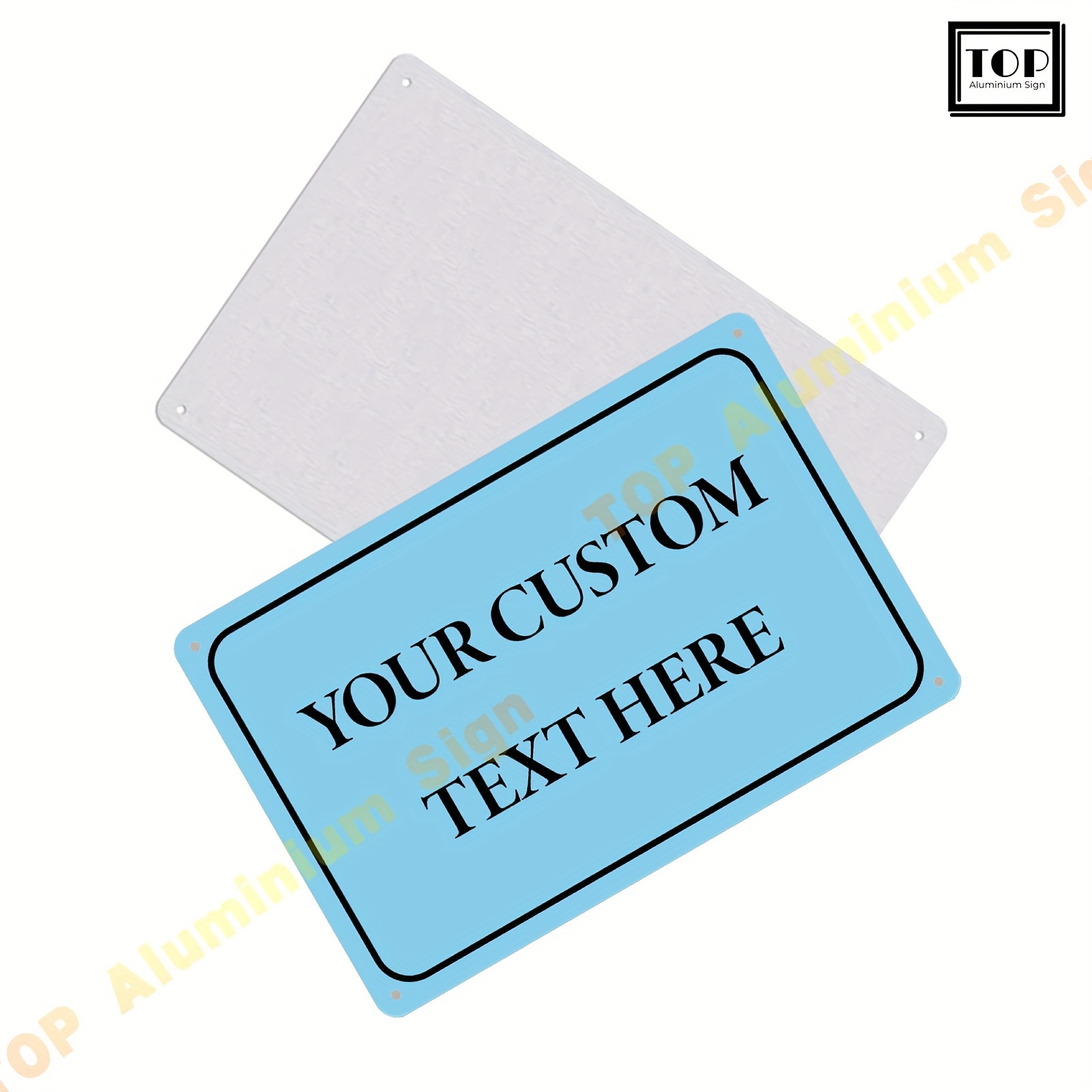 Custom Photo Printed Tin Sign  - Home Decor Free Images recension och pris