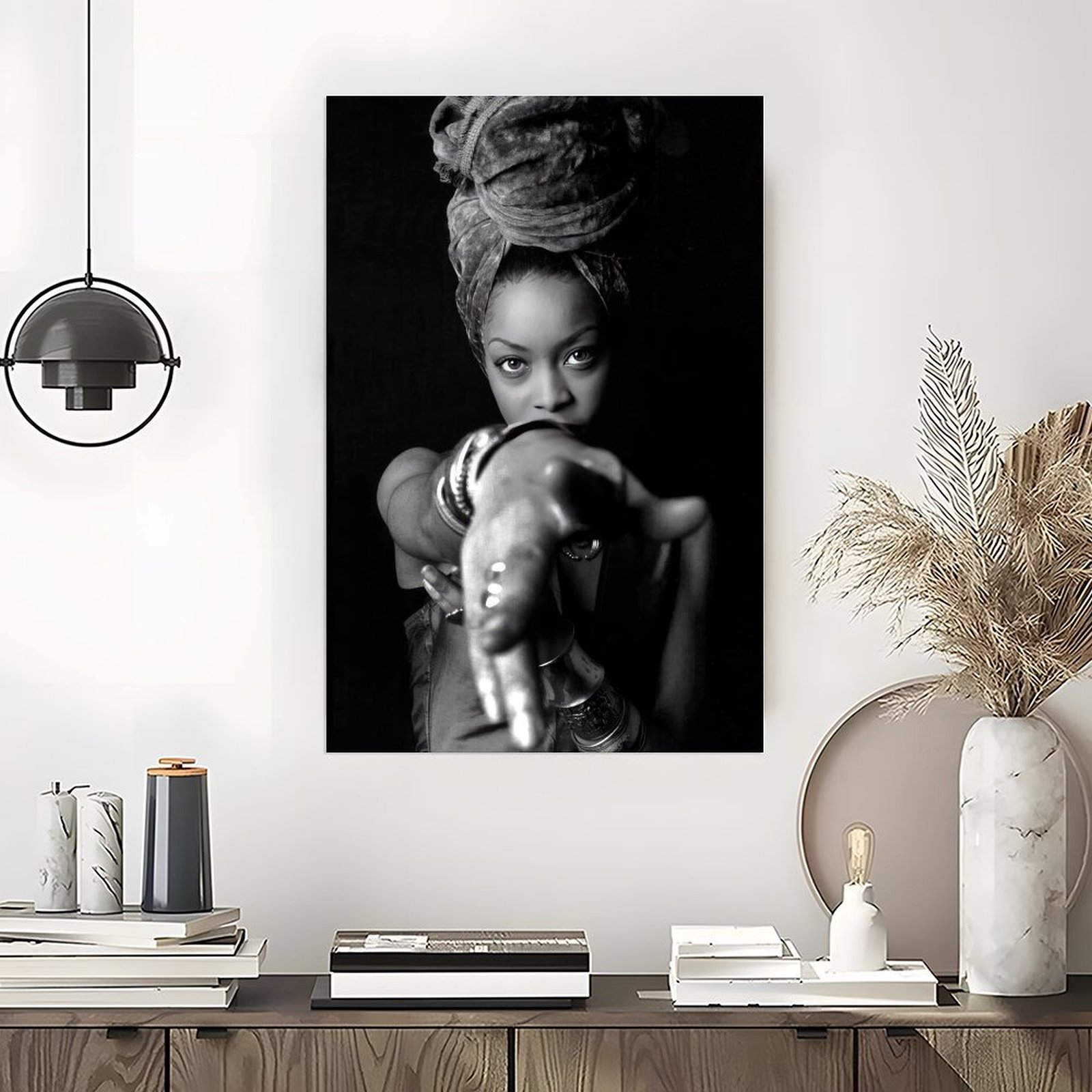 African American Woman Portrai - Home Decor Mirror recension och pris