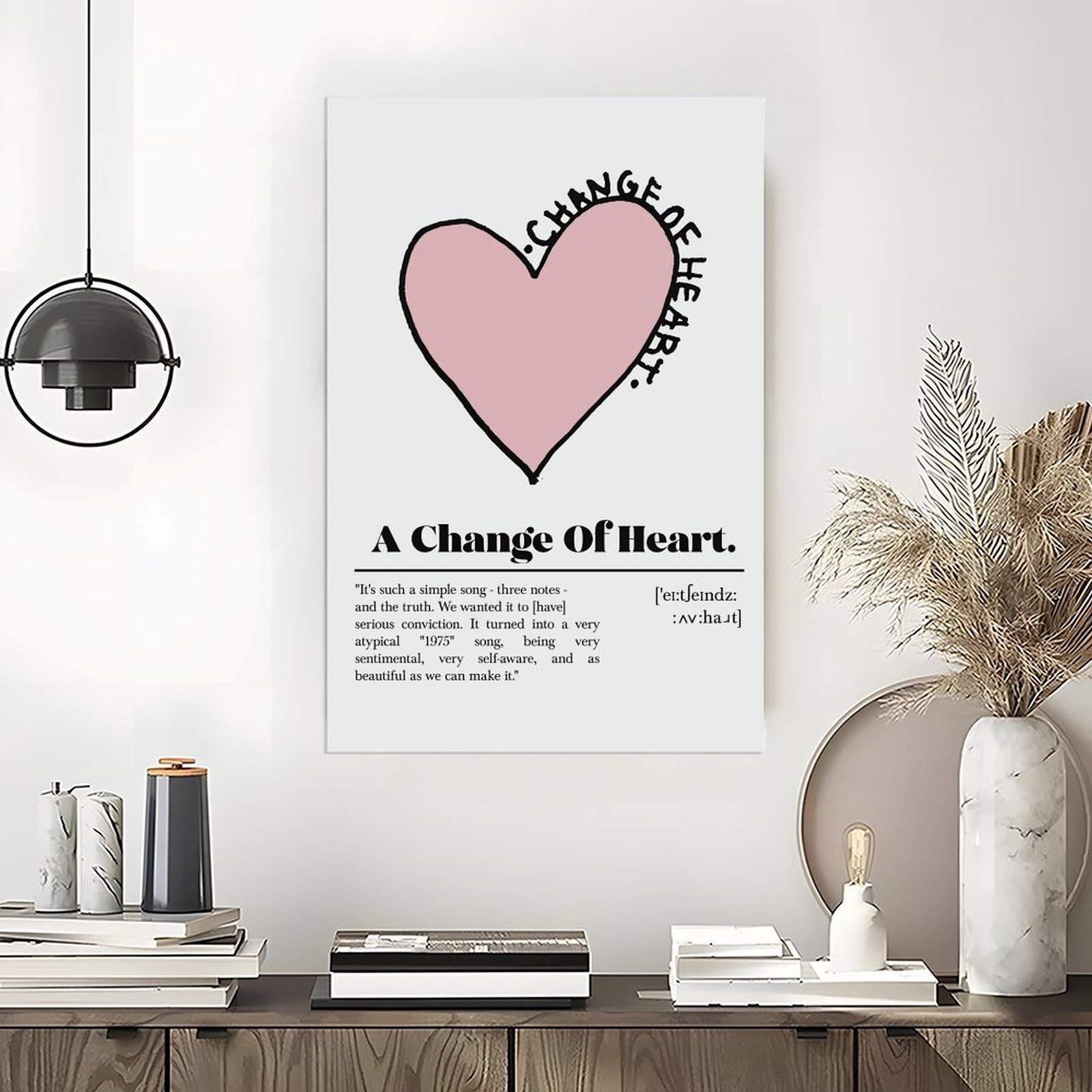 A Change of Heart Music Lyrics - Home Decor Mirror recension och pris