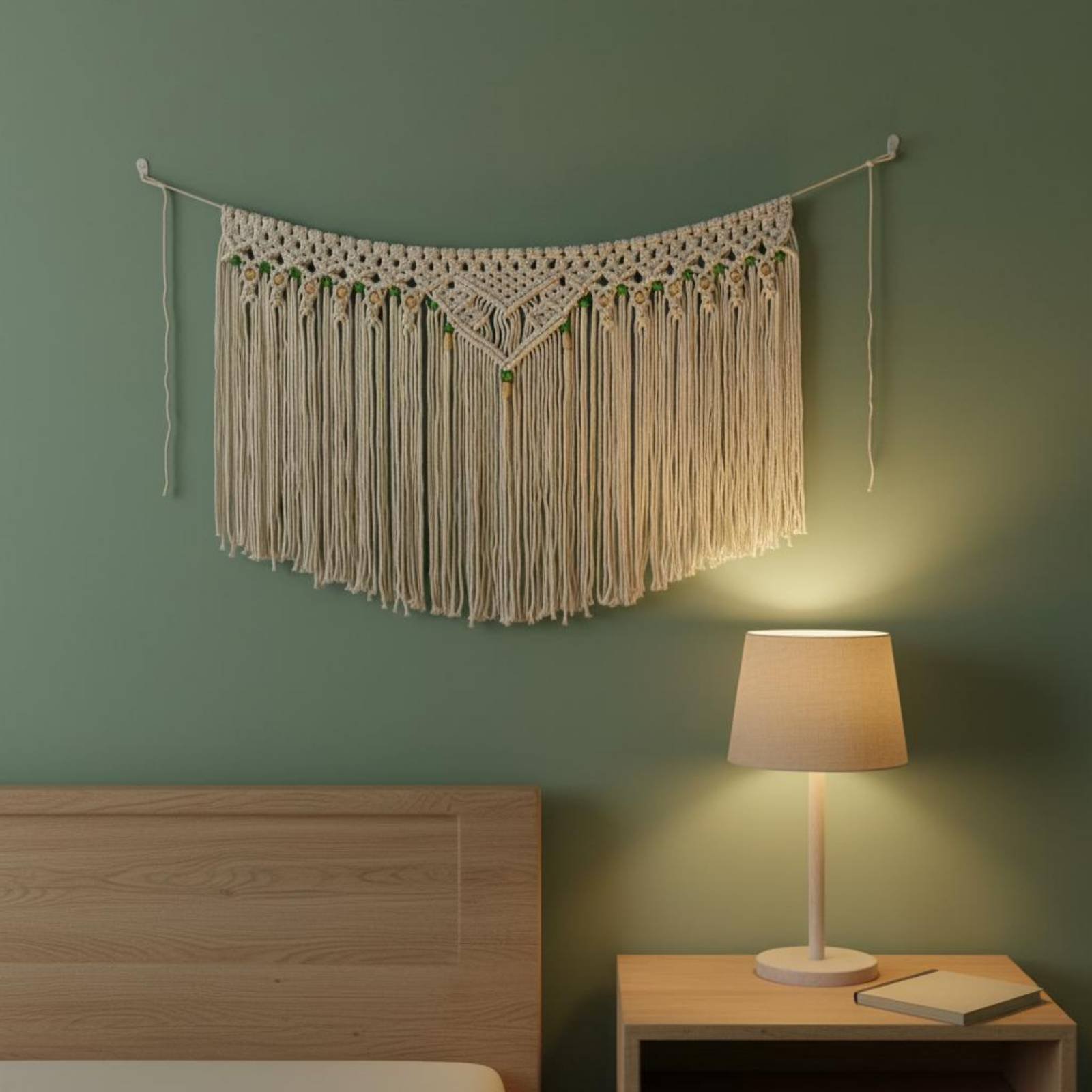 Tassel Wall Hanging Decorative - Macrame Wall Hanging recension och pris
