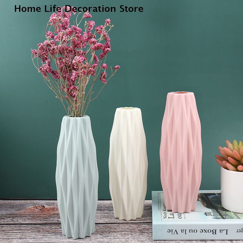 【TG】Modern Nordic Plastic Flow - Glass Vase Nordic recension och pris