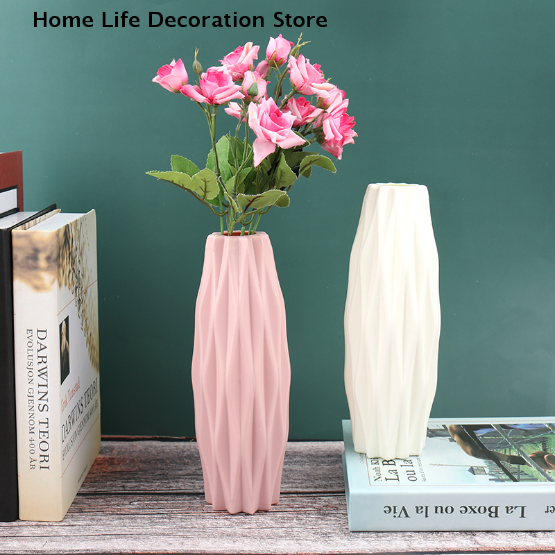 【TG】Modern Nordic Plastic Flow - Glass Vase Nordic recension och pris