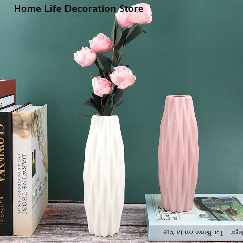 【TG】Modern Nordic Plastic Flow - Glass Vase Nordic recension och pris