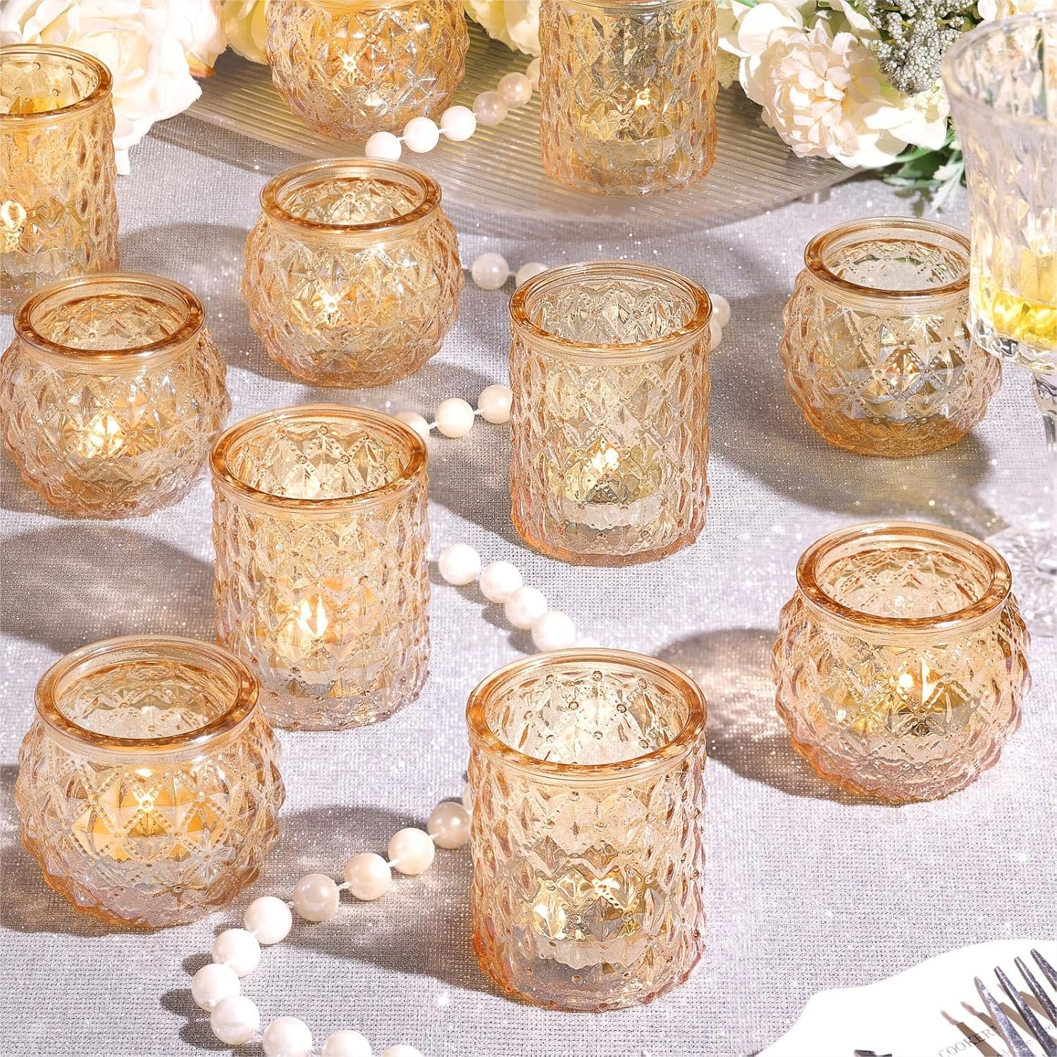 Gold Votive Candle Holders for - Home Decor Free Images recension och pris