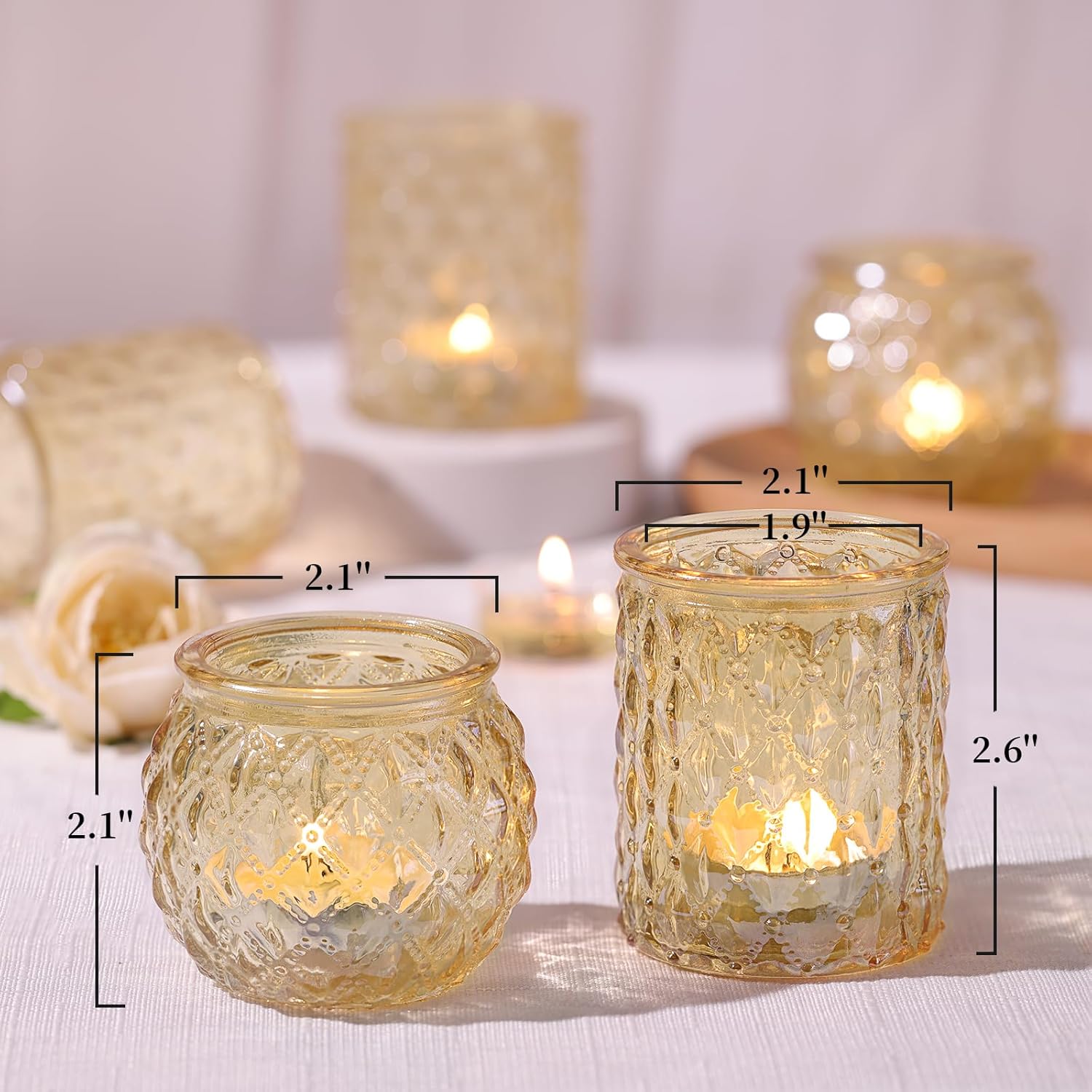 Gold Votive Candle Holders for - Home Decor Free Images recension och pris