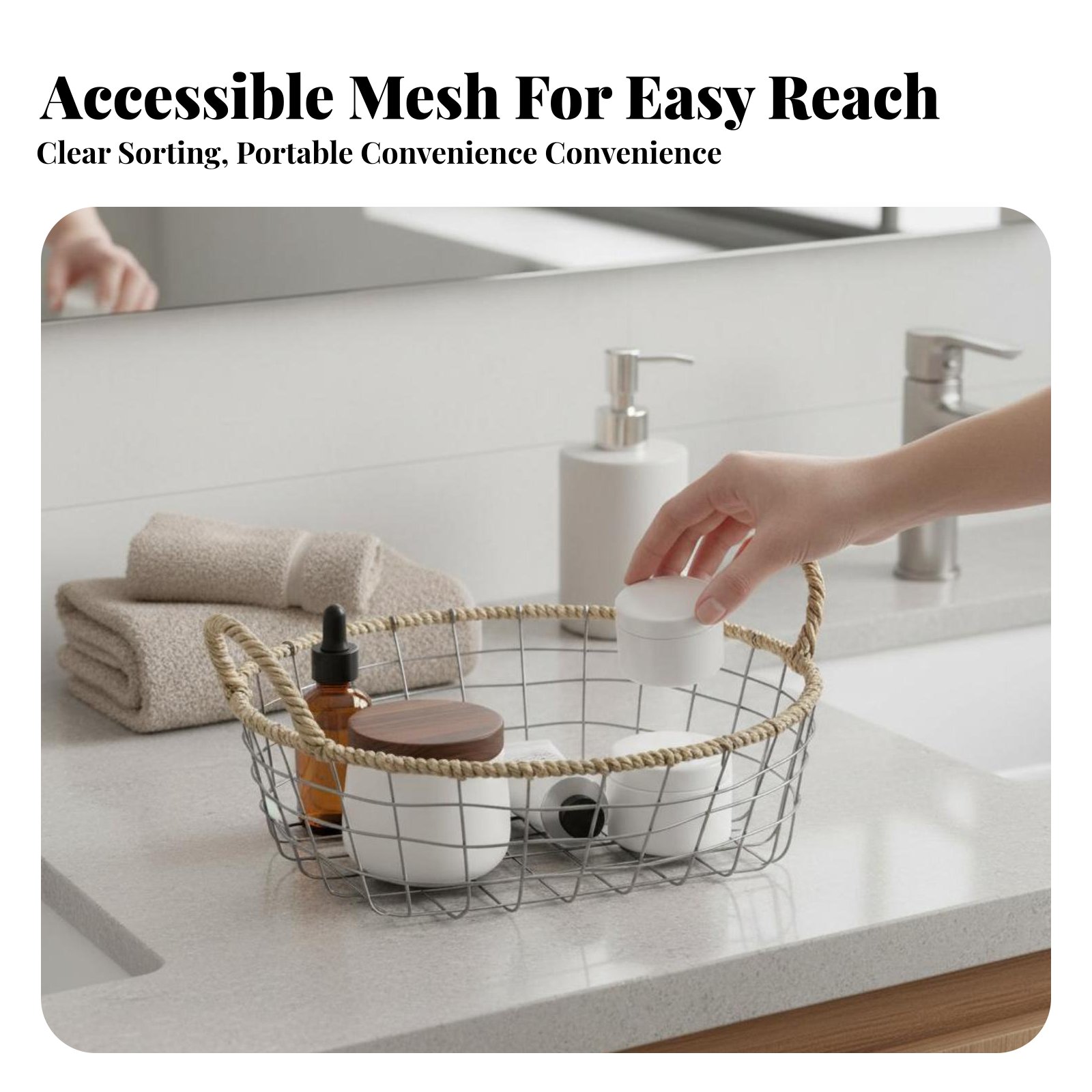 Countertop Utility Basket Wove - Woven Wall Basket recension och pris