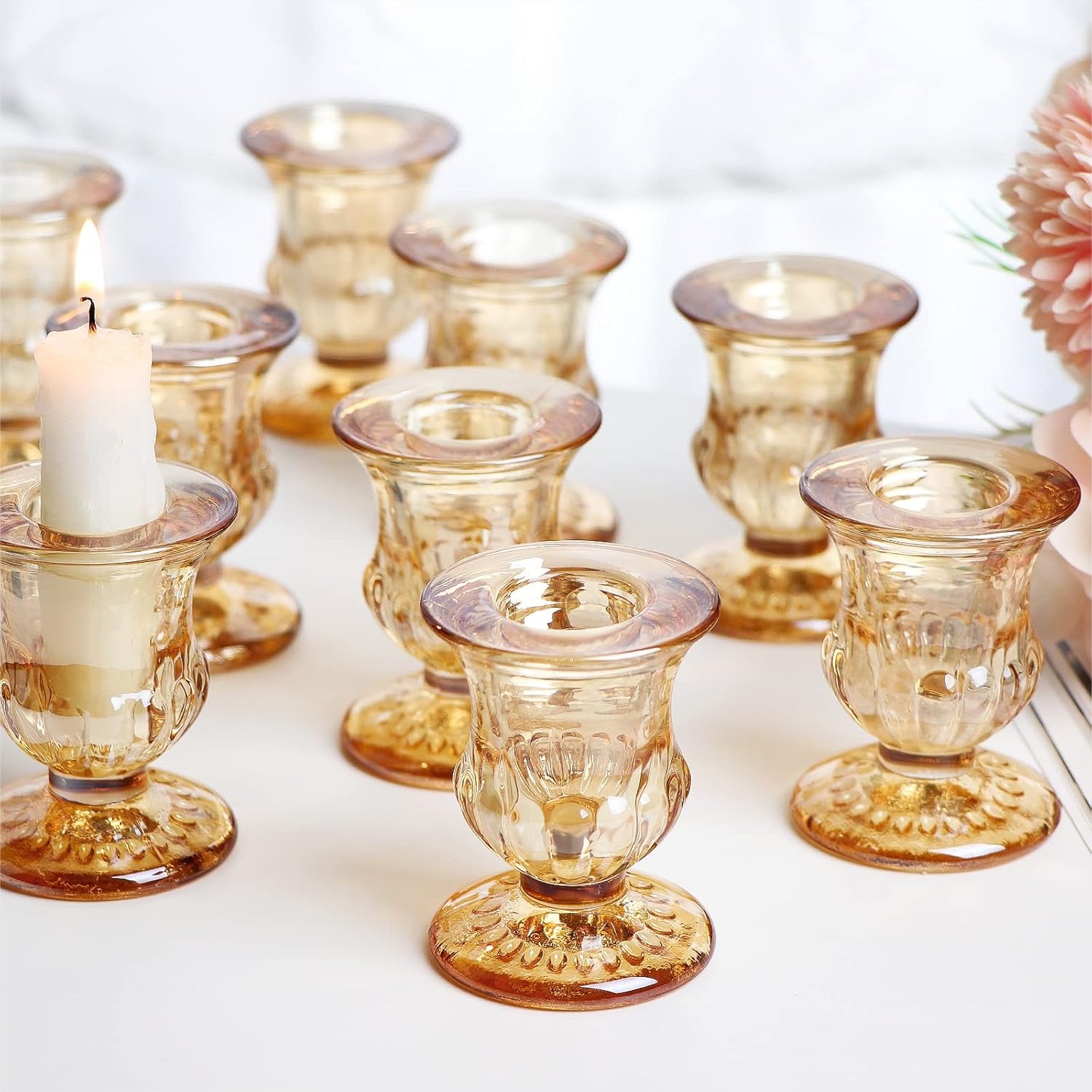 Gold Candlestick Holders Set o - Home Decor Free Images recension och pris