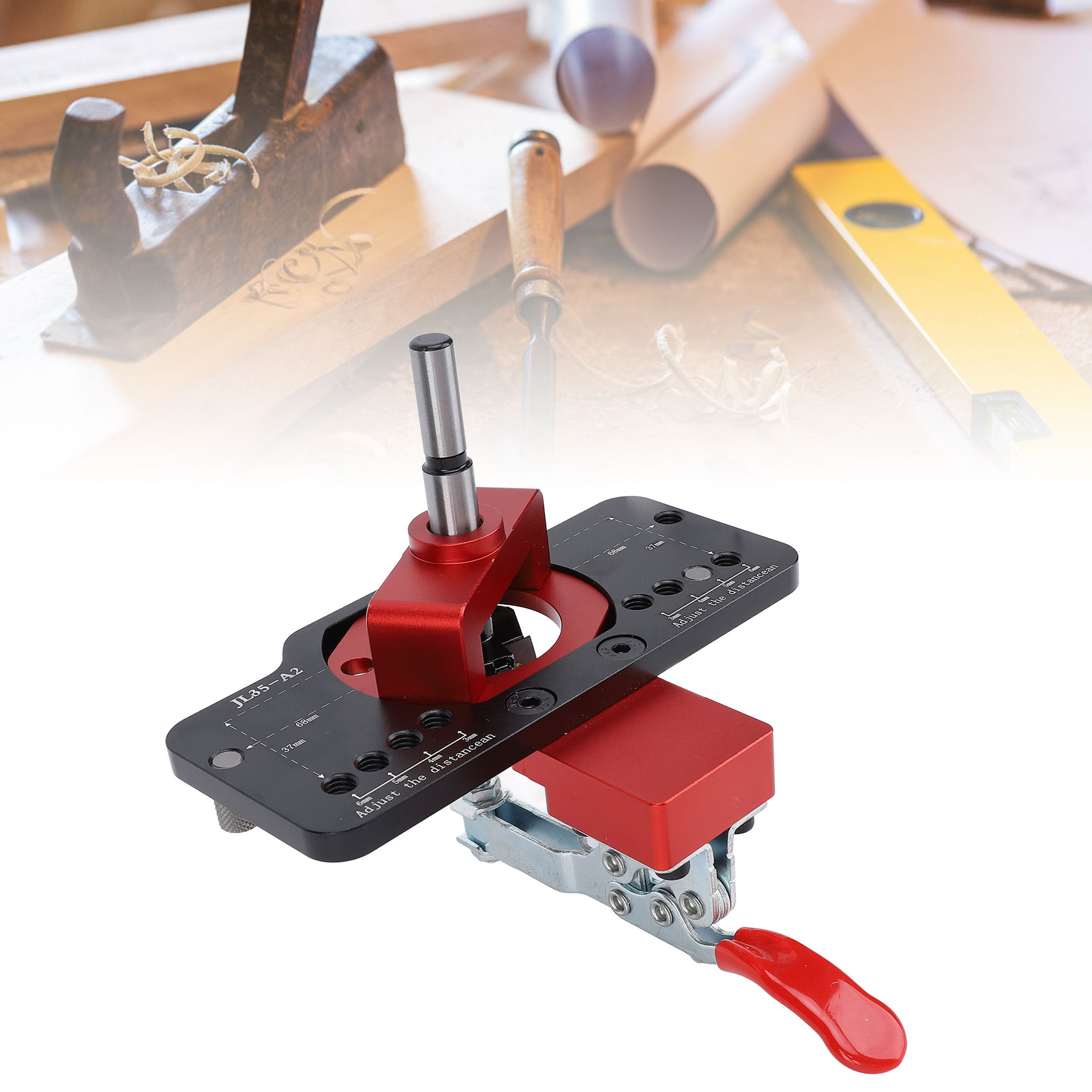 Cabinet Hinge Drilling Locator - Home Decor Location recension och pris
