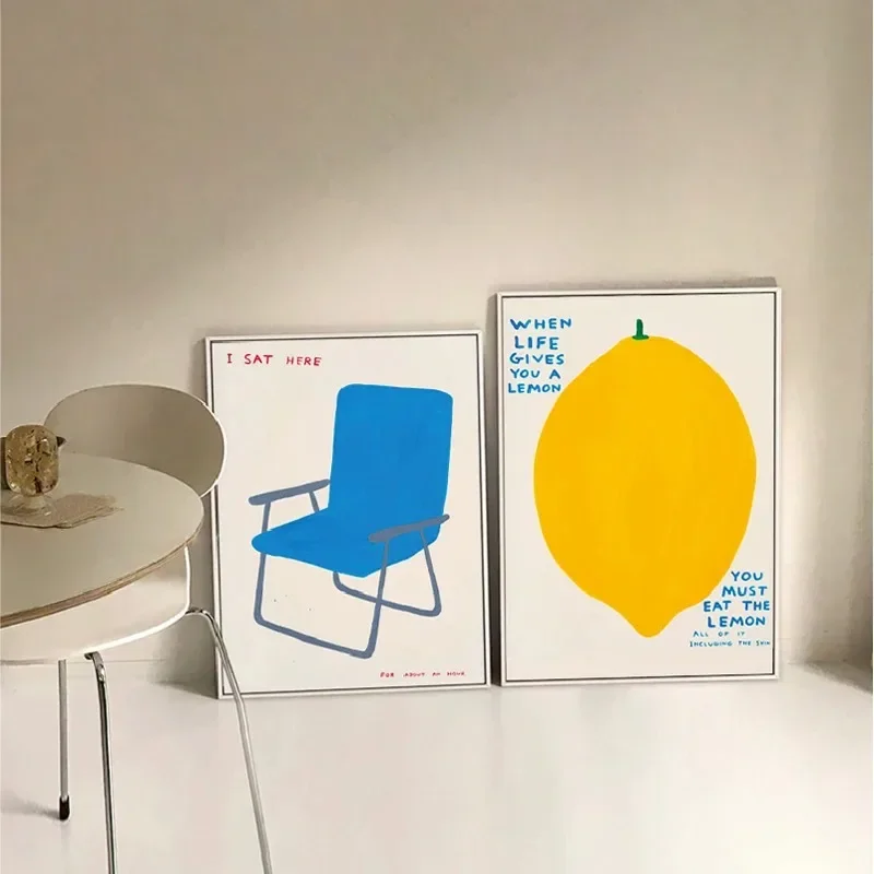 Nordic Simple Orange Lemon Blu - Flooring Home Decor recension och pris