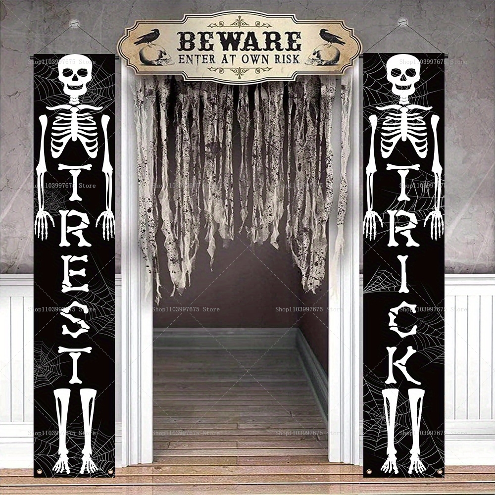 Halloween Scary Ghost Banners  - Home Decor Nearby recension och pris
