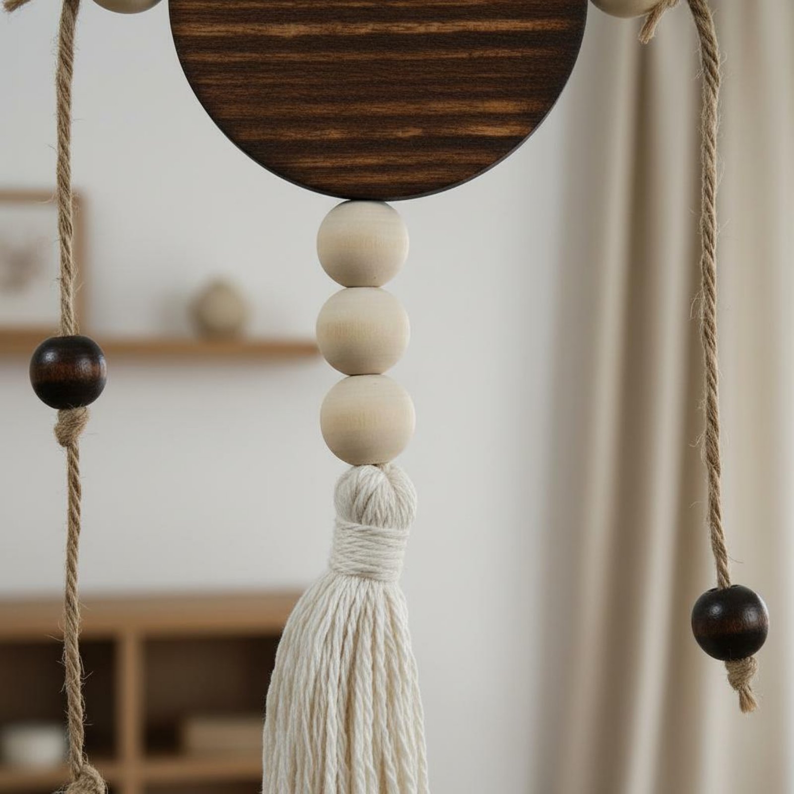 Macrame Moon Wall Hanging Hand - Macrame Wall Hanging recension och pris
