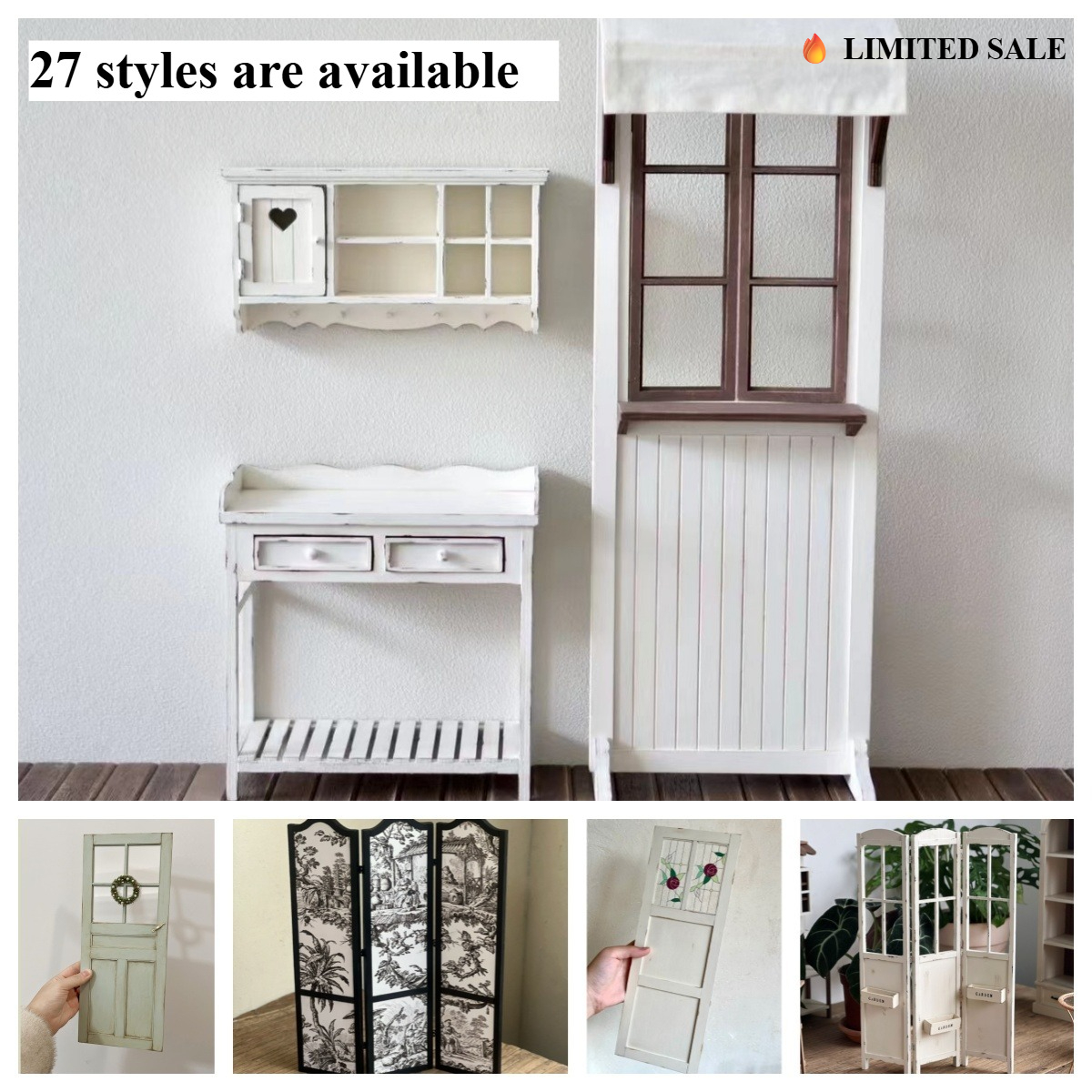 Rustic Miniature Room Divider  - Room Divider Screen recension och pris