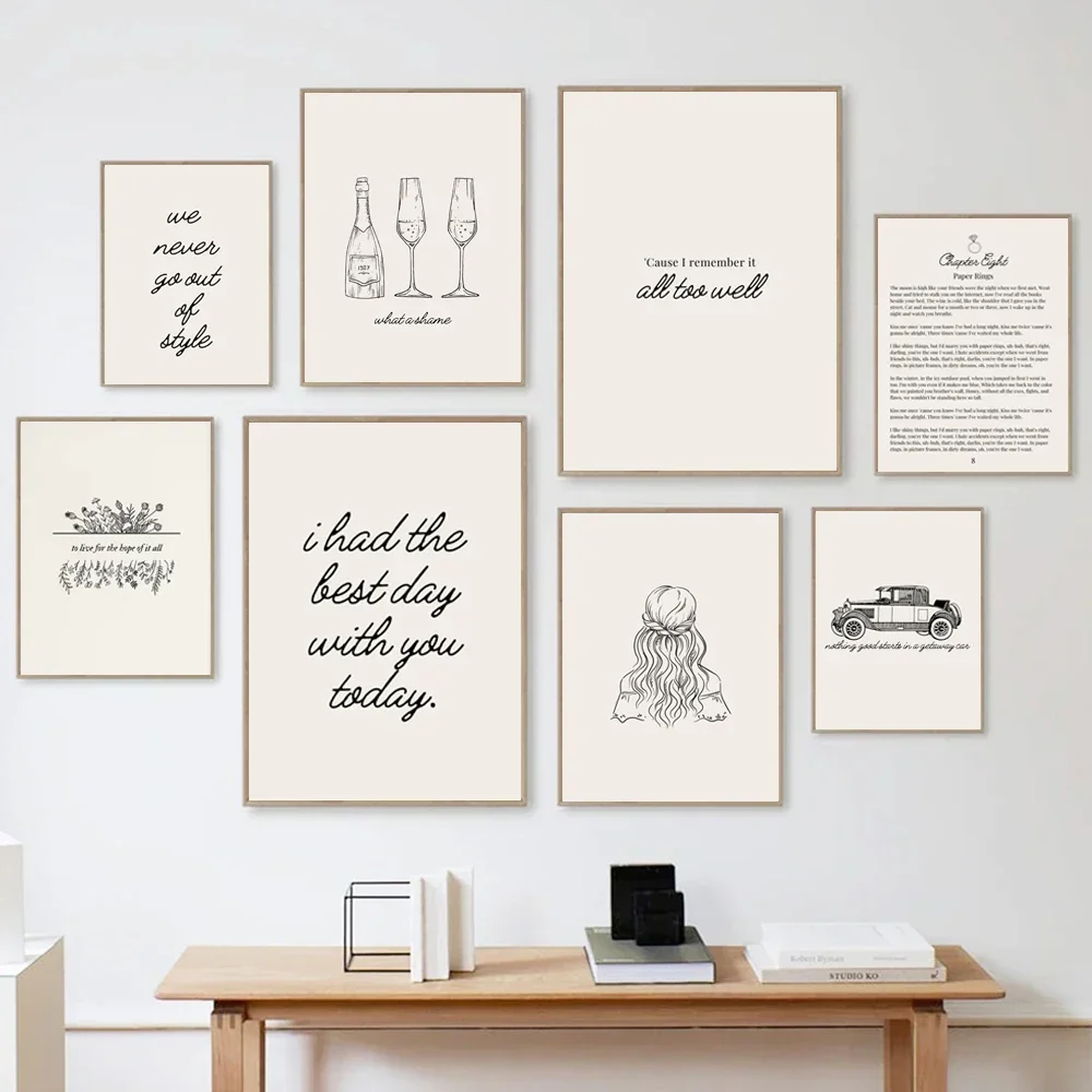 Modern Minimalist Wall Art Abs - Home Decor Disney recension och pris