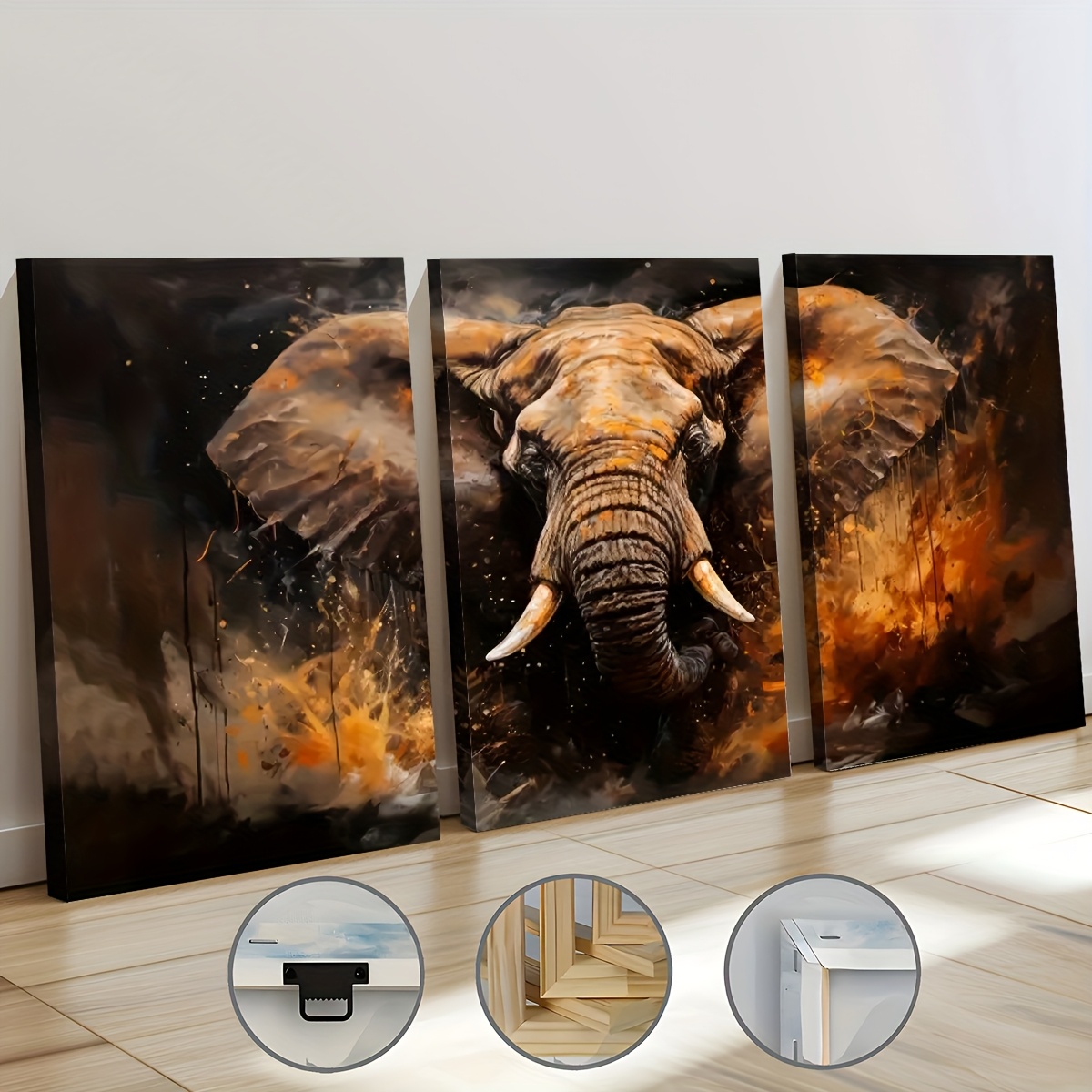 Retro Style Elephant Animal Ab - Home Decor Mirror recension och pris