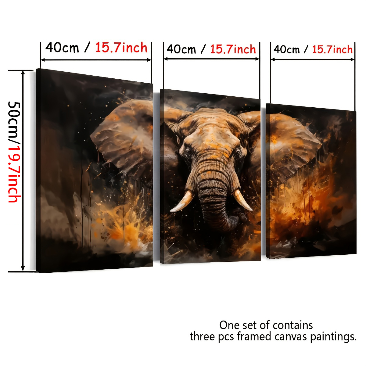 Retro Style Elephant Animal Ab - Home Decor Mirror recension och pris