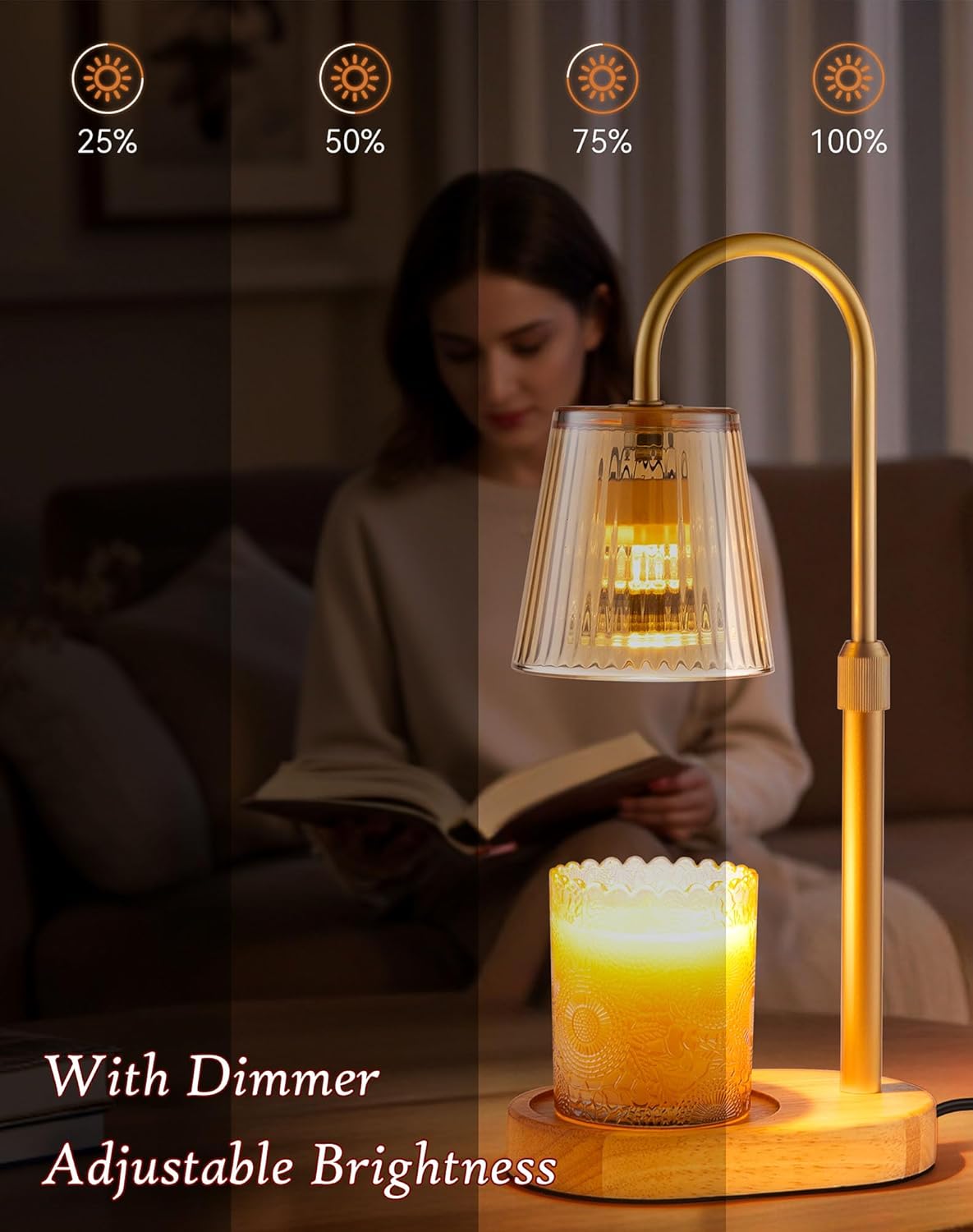 Adjustable Candle Warmer Lamp  - Home Decor Free Images recension och pris