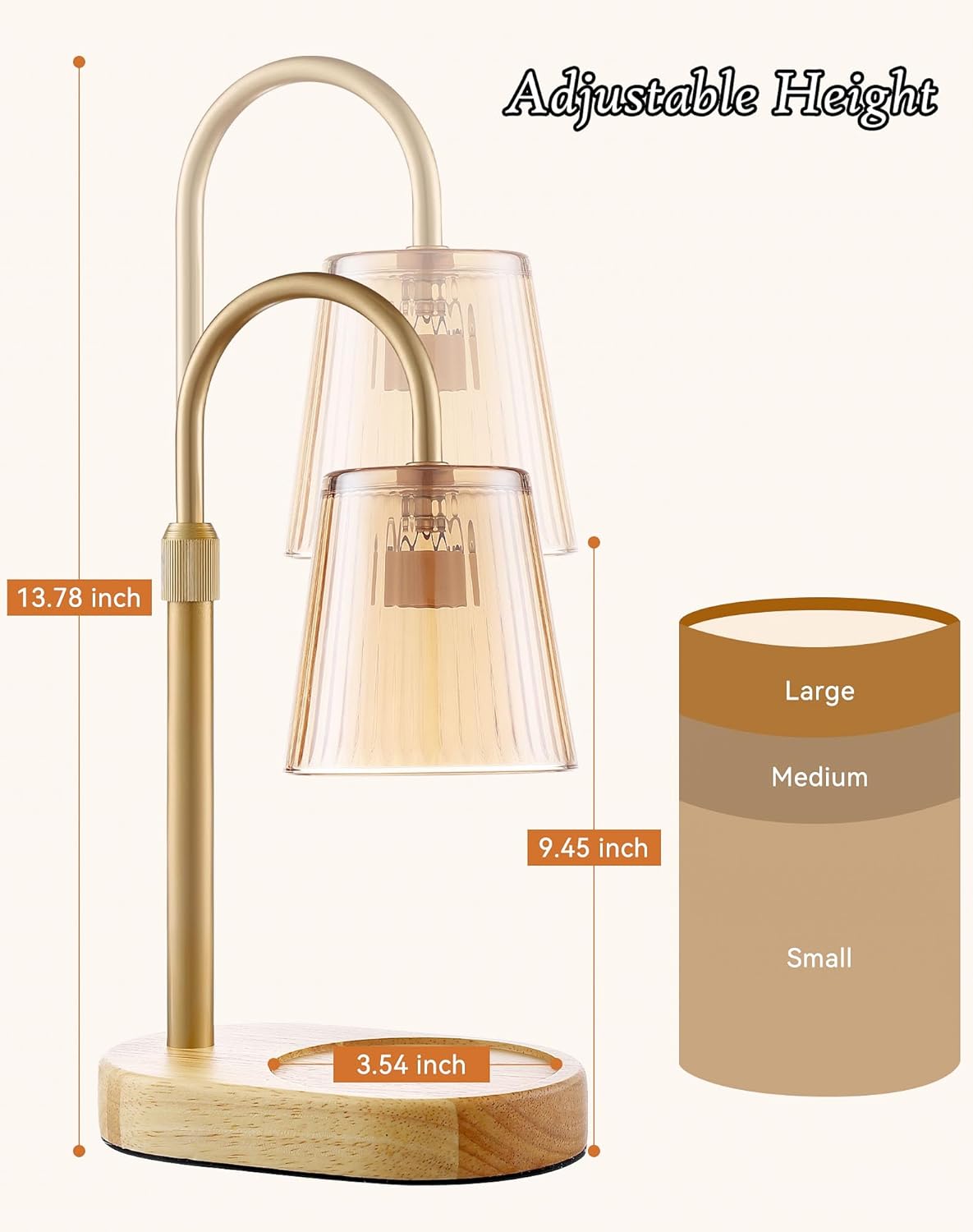 Adjustable Candle Warmer Lamp  - Home Decor Free Images recension och pris