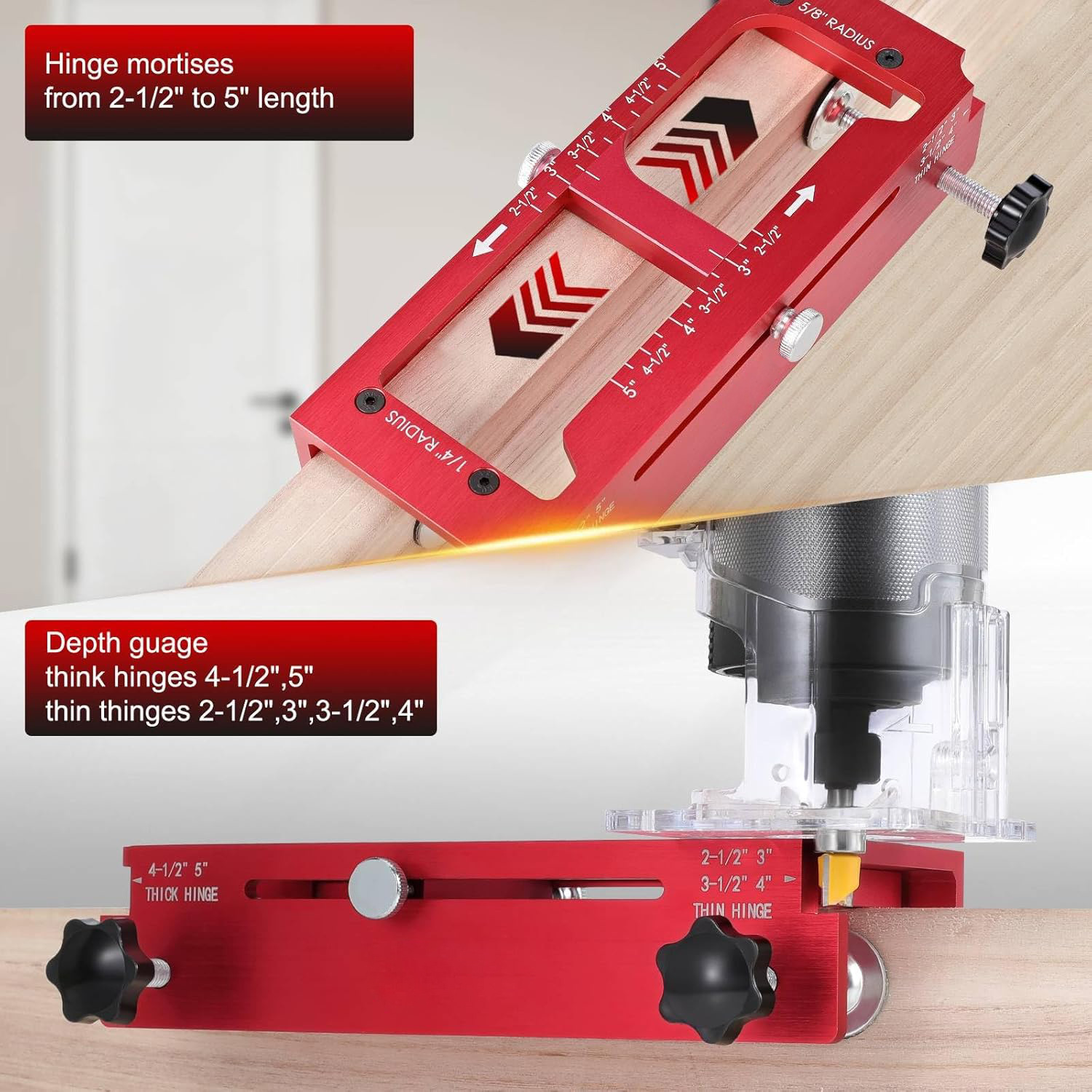 Aluminum alloy door hinge inst - Home Decor Location recension och pris