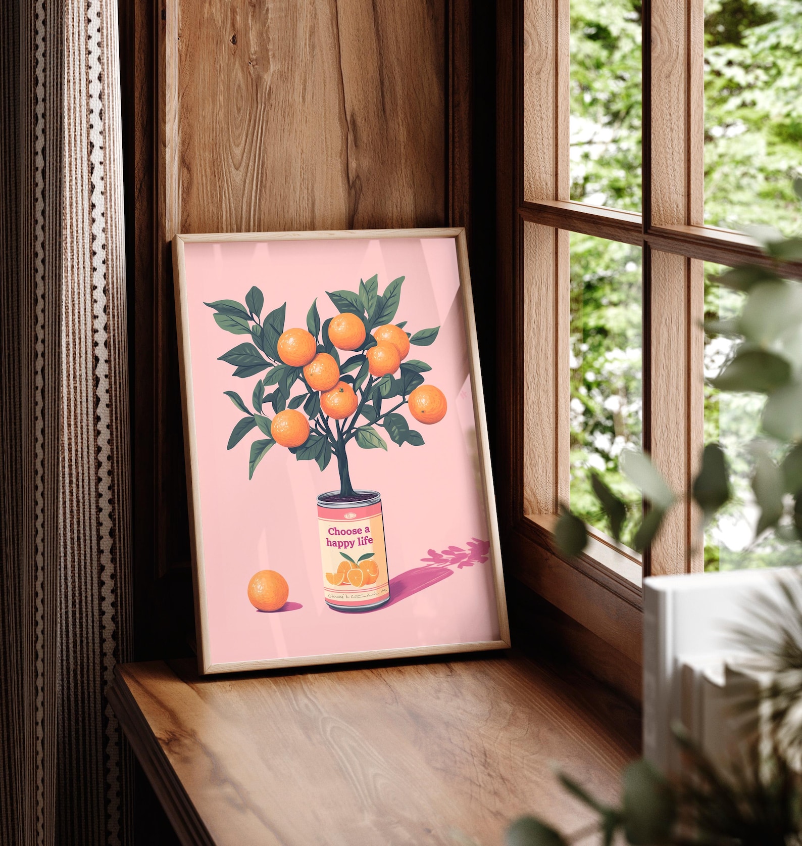 'Choose A Happy Life' Canvas W - Home Decor Youtube recension och pris