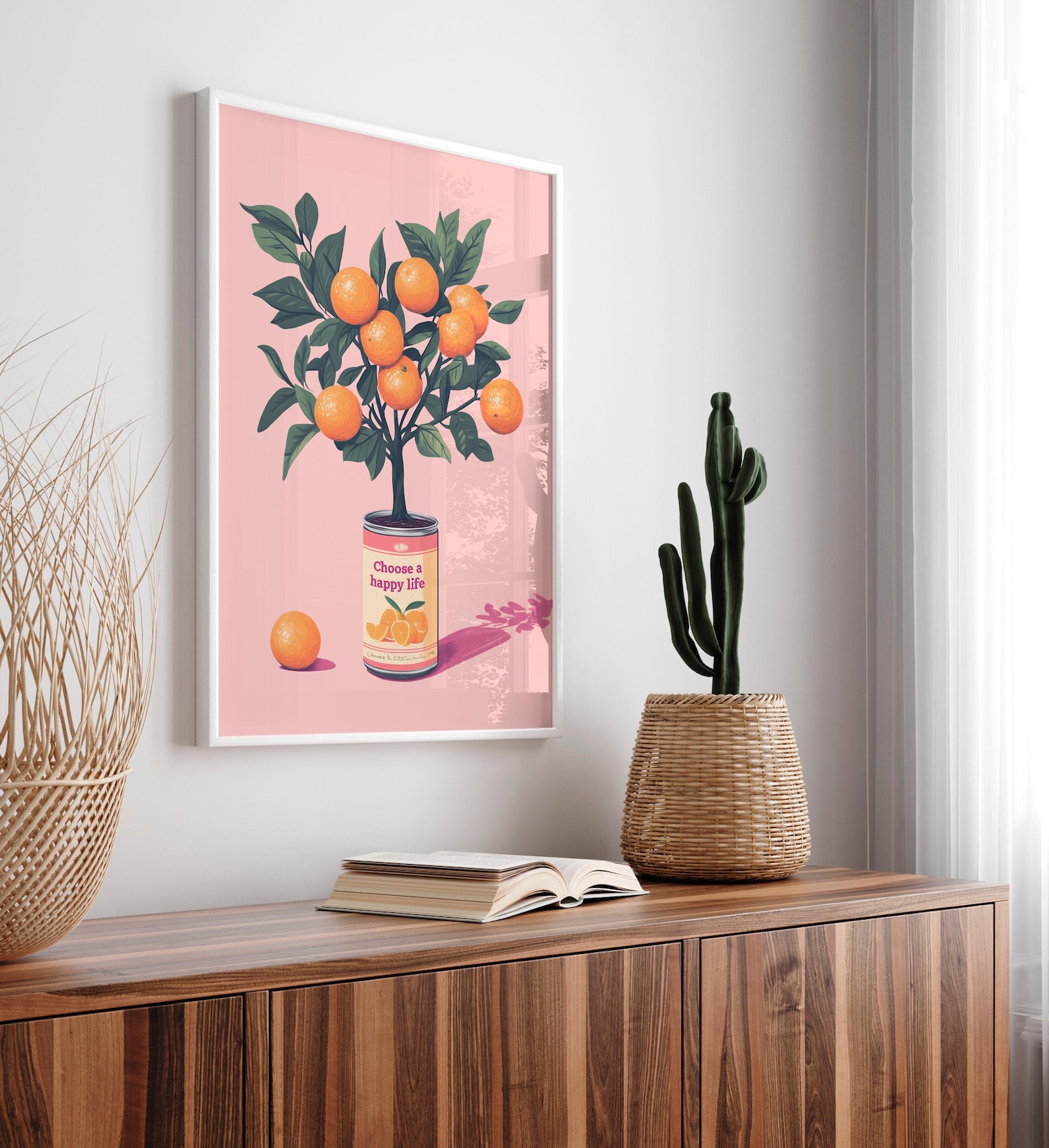 'Choose A Happy Life' Canvas W - Home Decor Youtube recension och pris