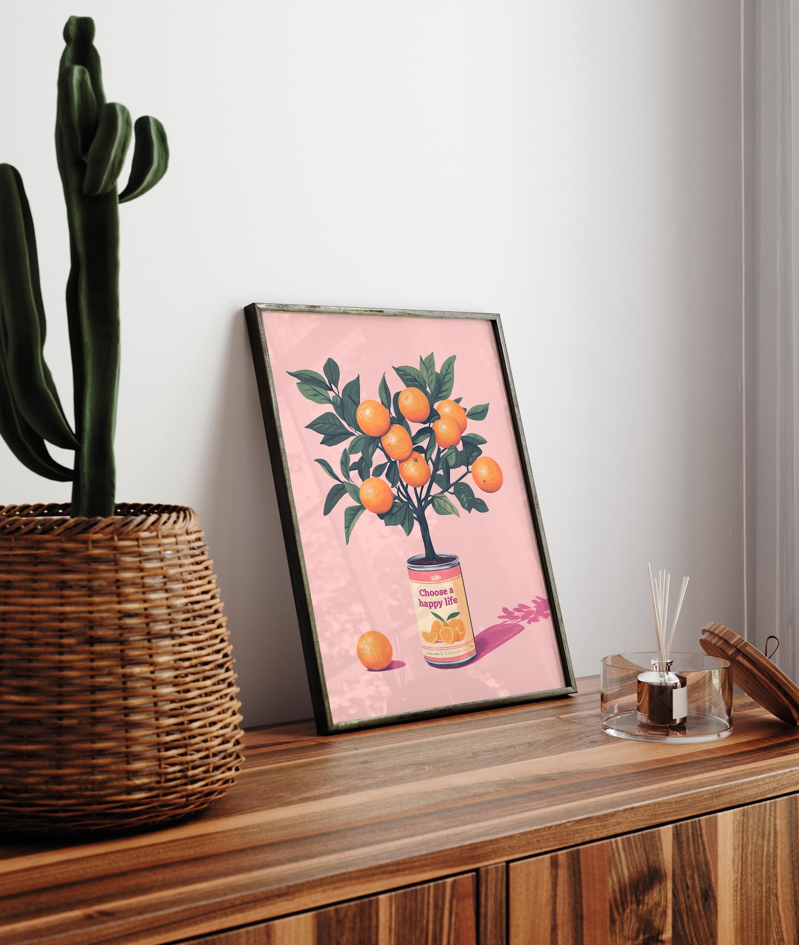 'Choose A Happy Life' Canvas W - Home Decor Youtube recension och pris