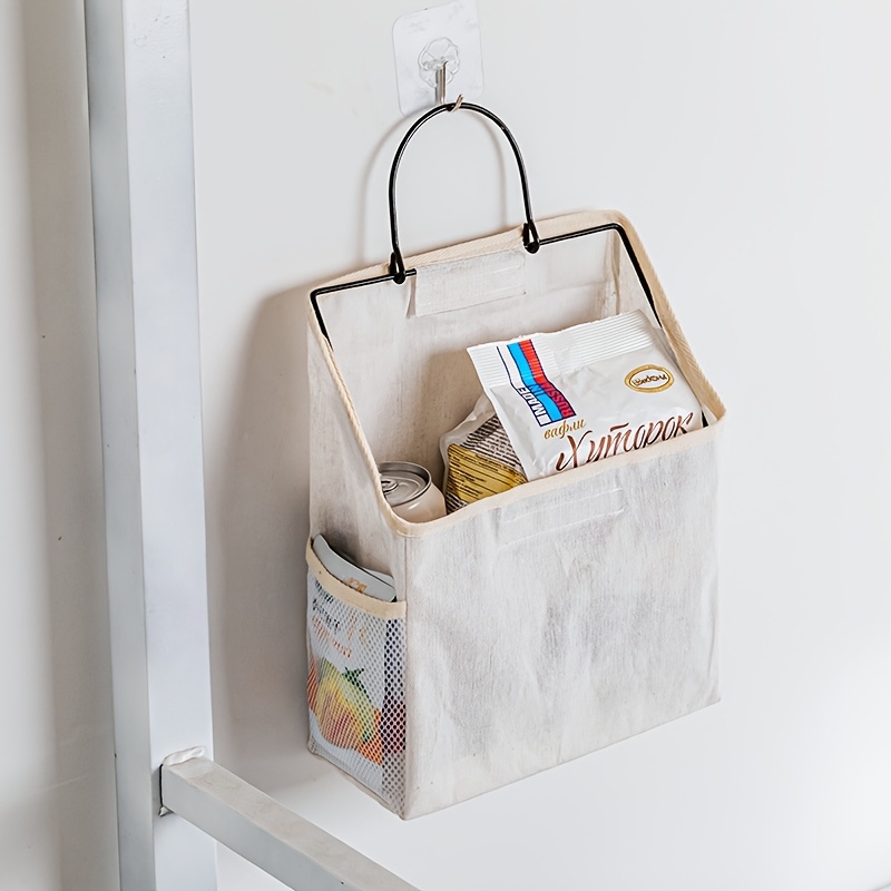 Wall-Hanging Storage Bags Desk - Woven Wall Basket recension och pris