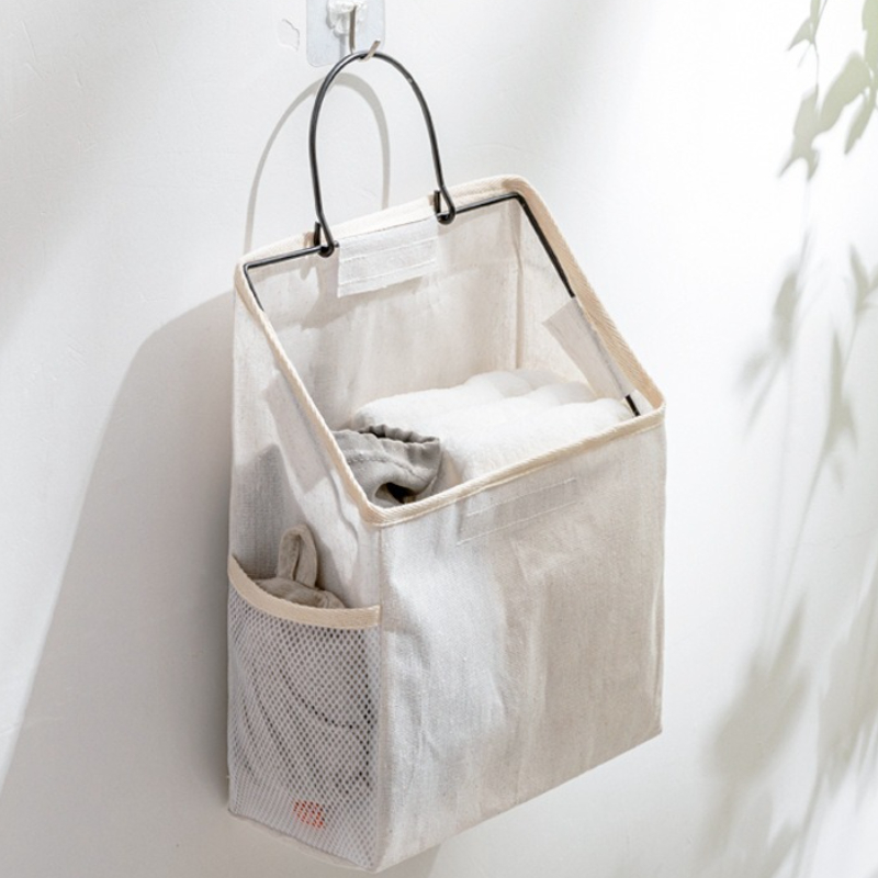 Wall-Hanging Storage Bags Desk - Woven Wall Basket recension och pris