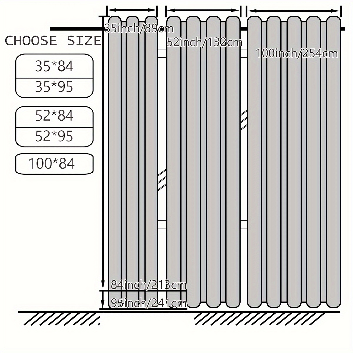 4 Panels Thermal Insulated Bla - Blackout Curtains recension och pris