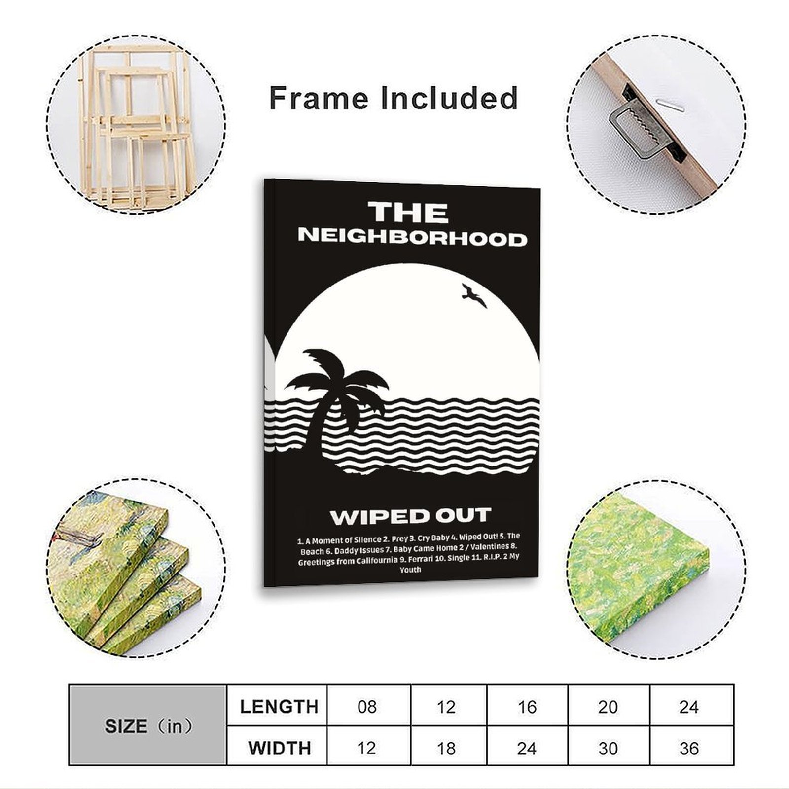 The Neighbourhood Wiped Out Po - Home Decor Mirror recension och pris