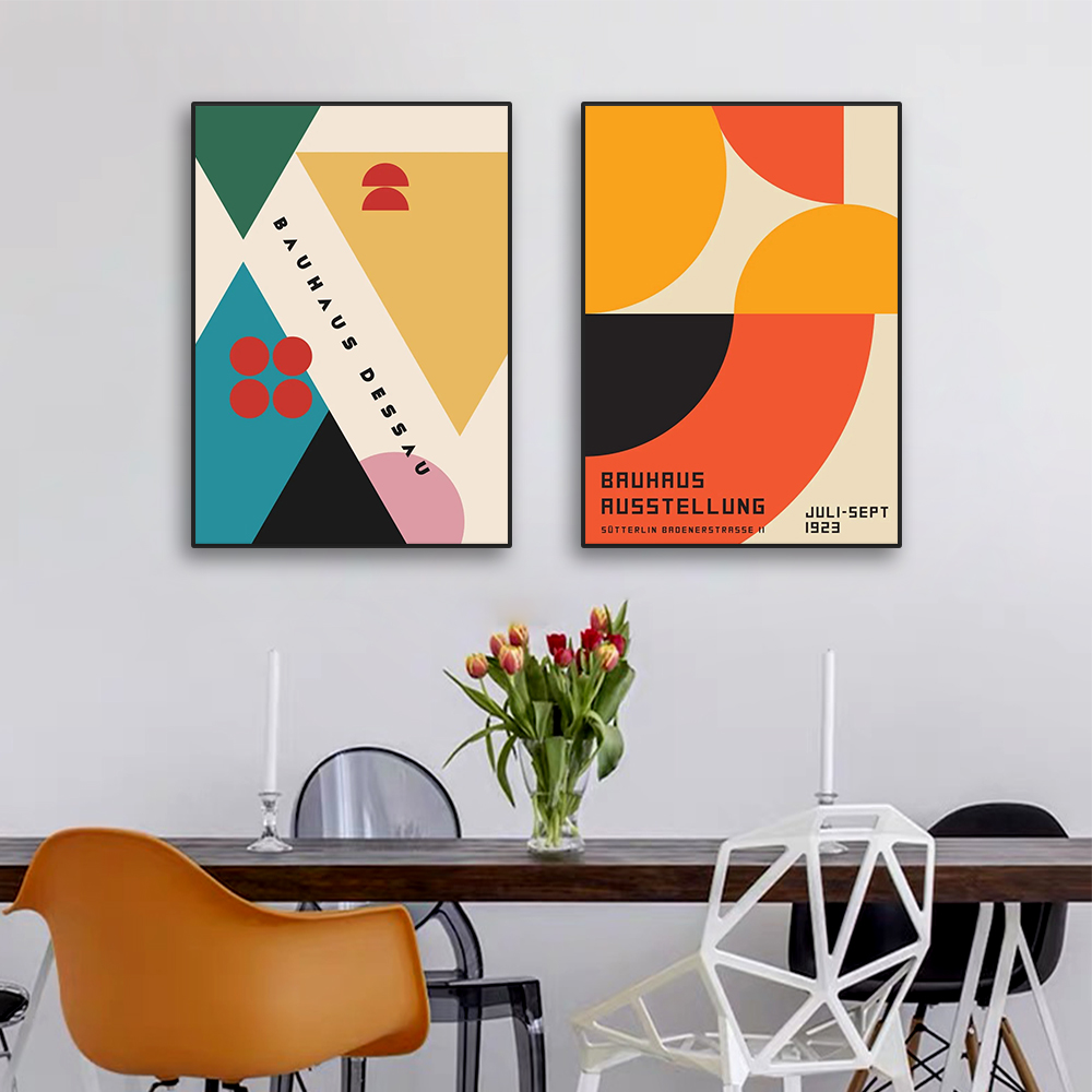 Modern Abstract Bauhaus Archit - Home Decor Youtube recension och pris