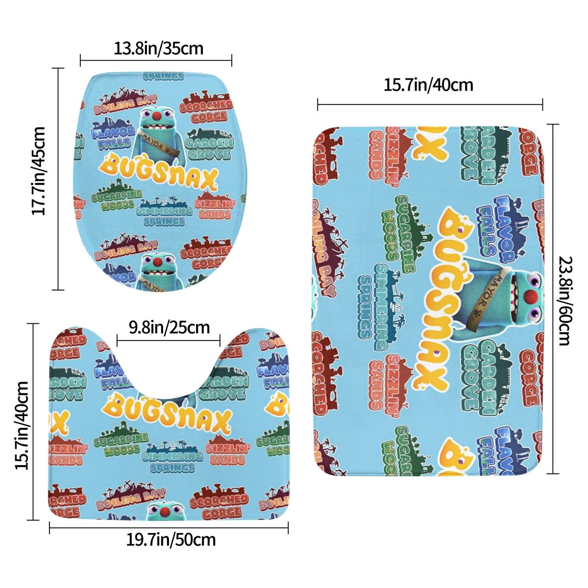 Bugsnax Locations Fan Art Pack - Home Decor Location recension och pris