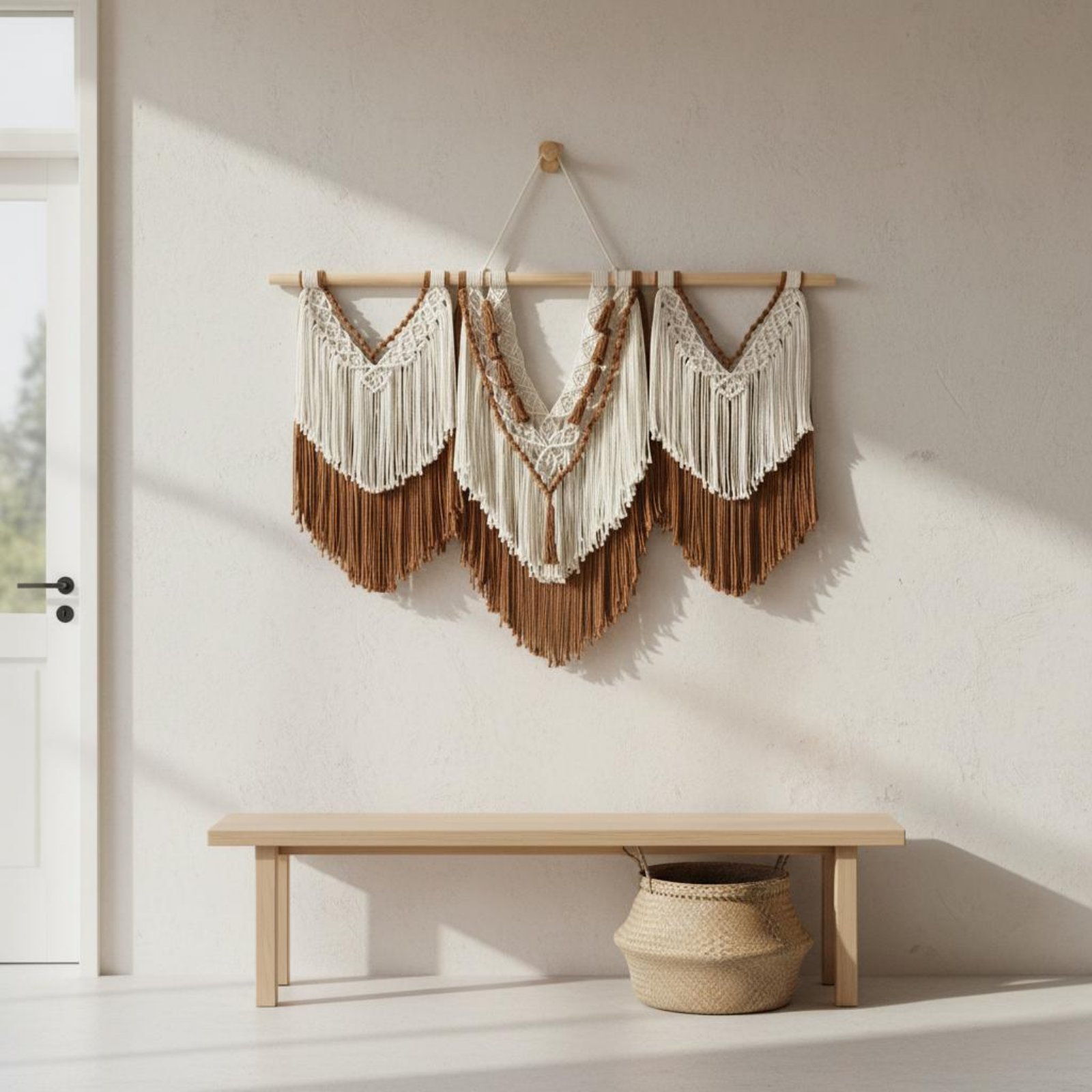 Macrame Wall Hanging Handmade  - Macrame Wall Hanging recension och pris