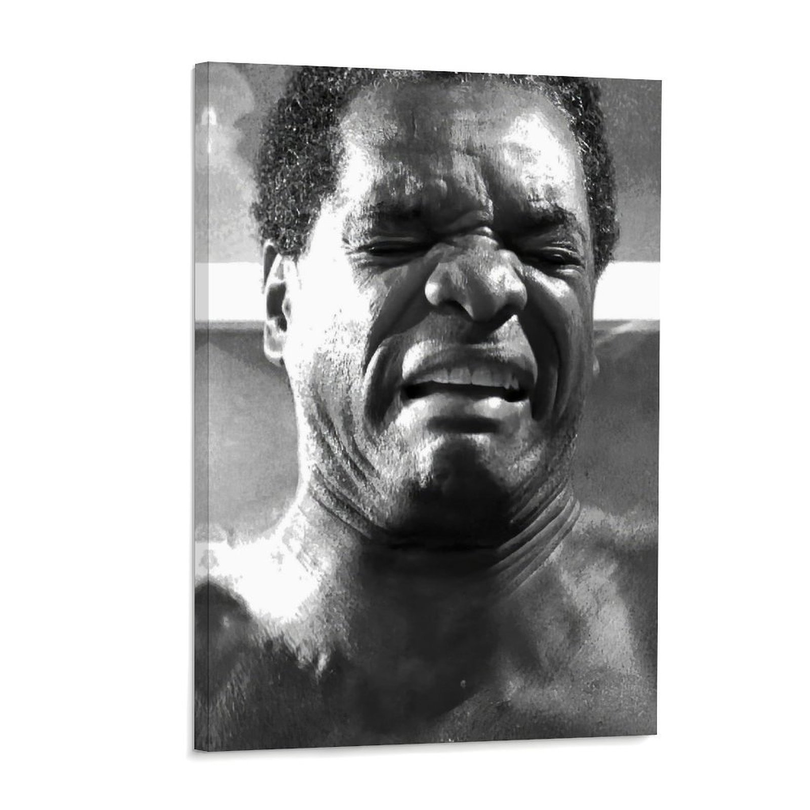 Black And White Expressive Man - Home Decor Express recension och pris