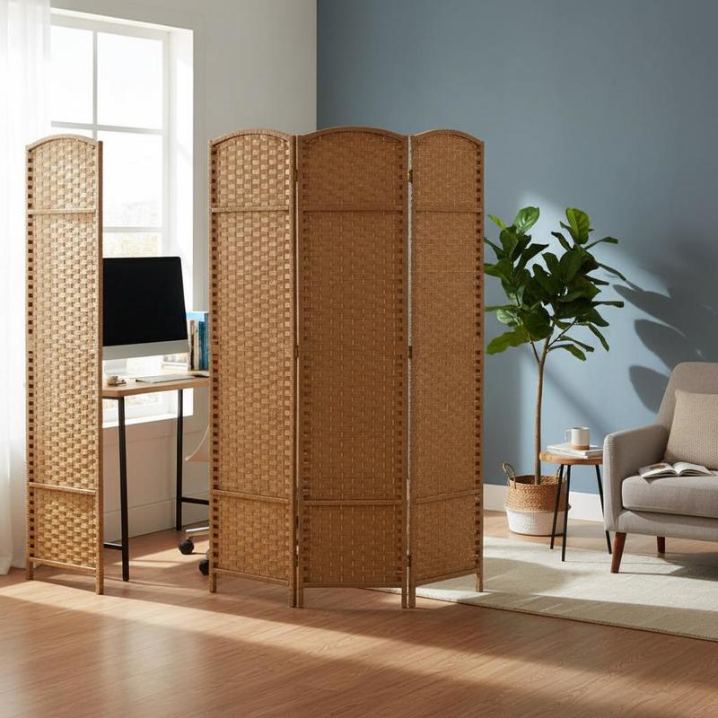 Folding Room Divider Screen 6  - Room Divider Screen recension och pris