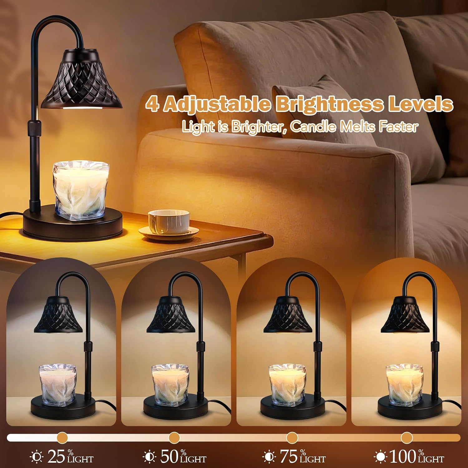 Adjustable Candle Warmer Lamp  - Home Decor Free Images recension och pris